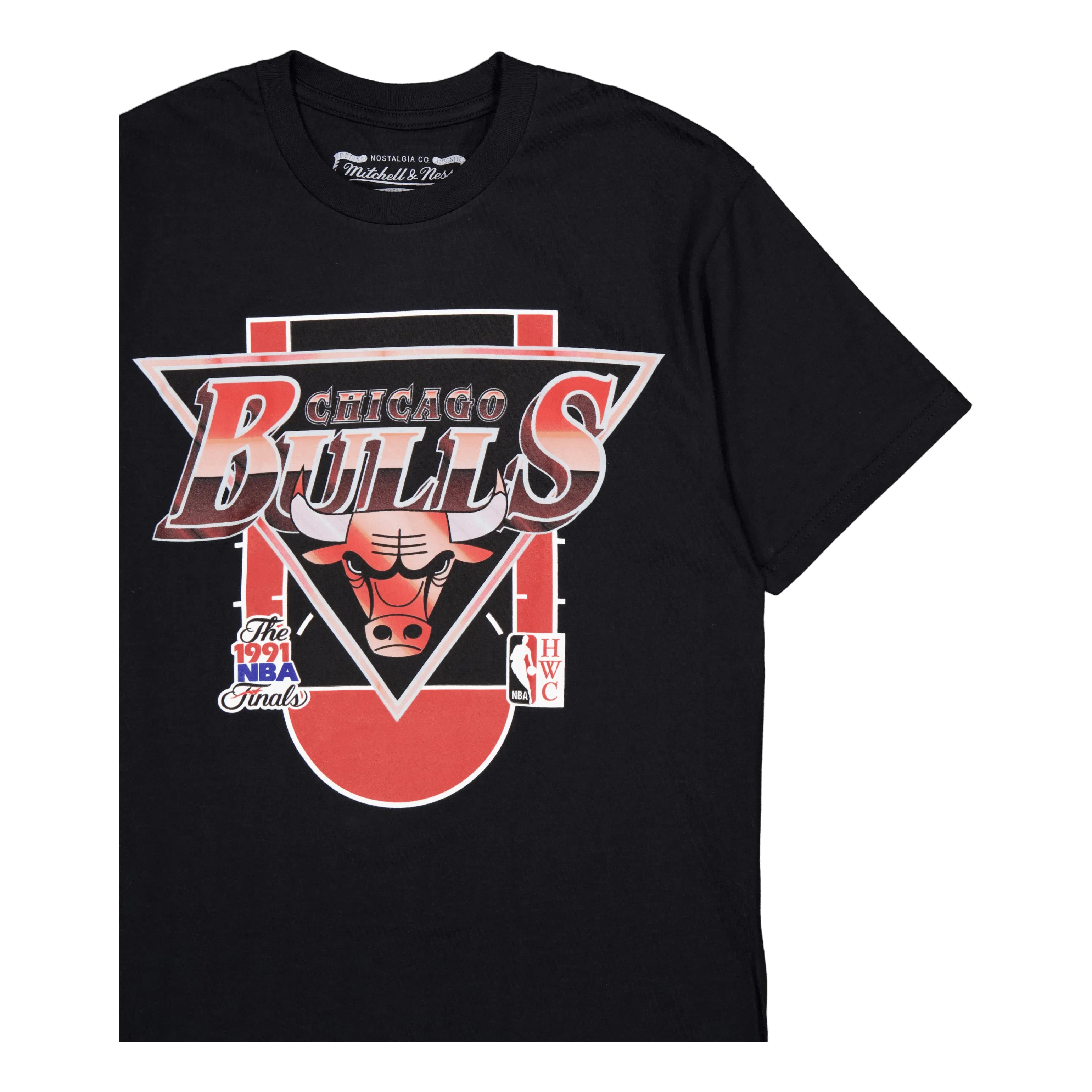 Mitchell & Ness Bulls Rock On Tour Ss Tee Hwc Black