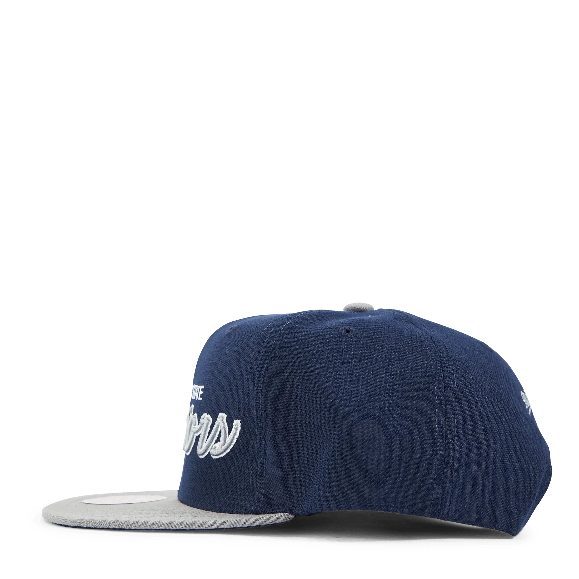 Mitchell & Ness Warriors Navy Spirit Script Snapback