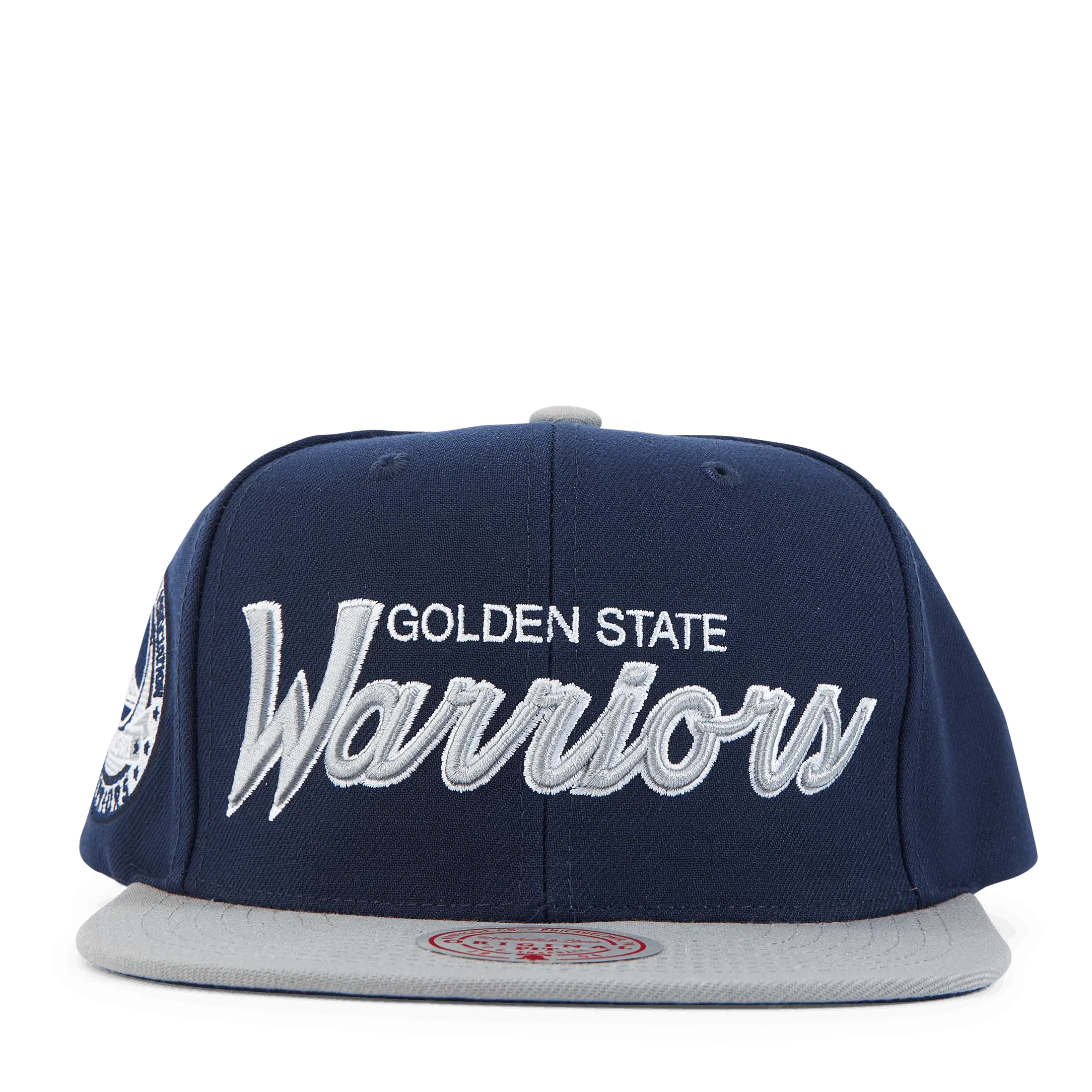 Mitchell & Ness Warriors Navy Spirit Script Snapback