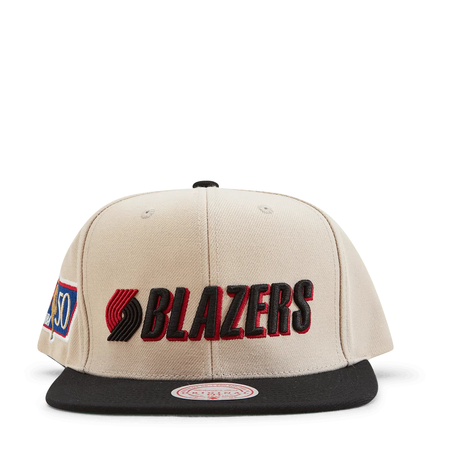 Mitchell & Ness Blazers 50th Snapback Off