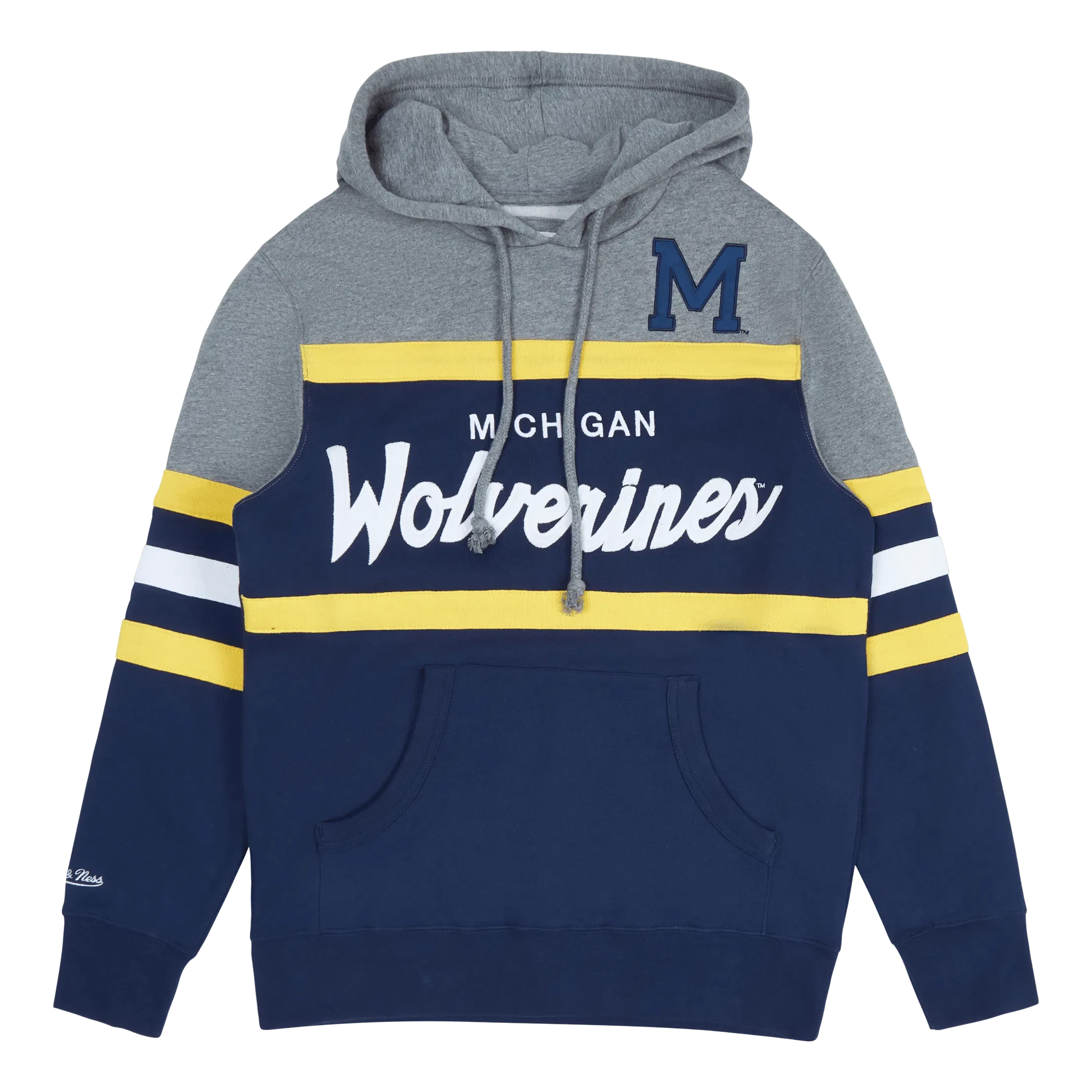 Mitchell & Ness Michigan Head Coach Hoodie