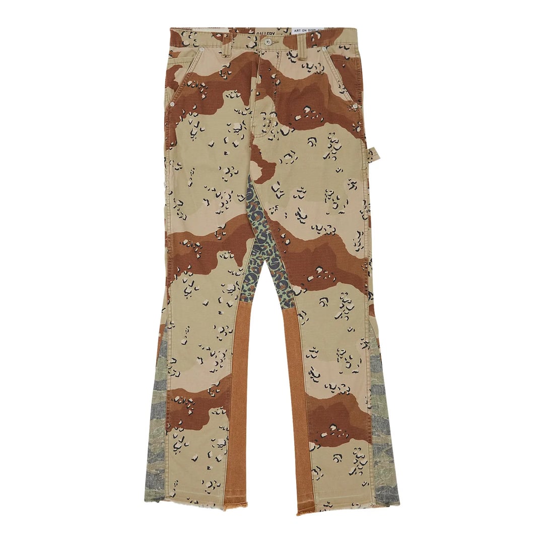 Gallery Dept. Chocolate Chip Camo La Flare Pants