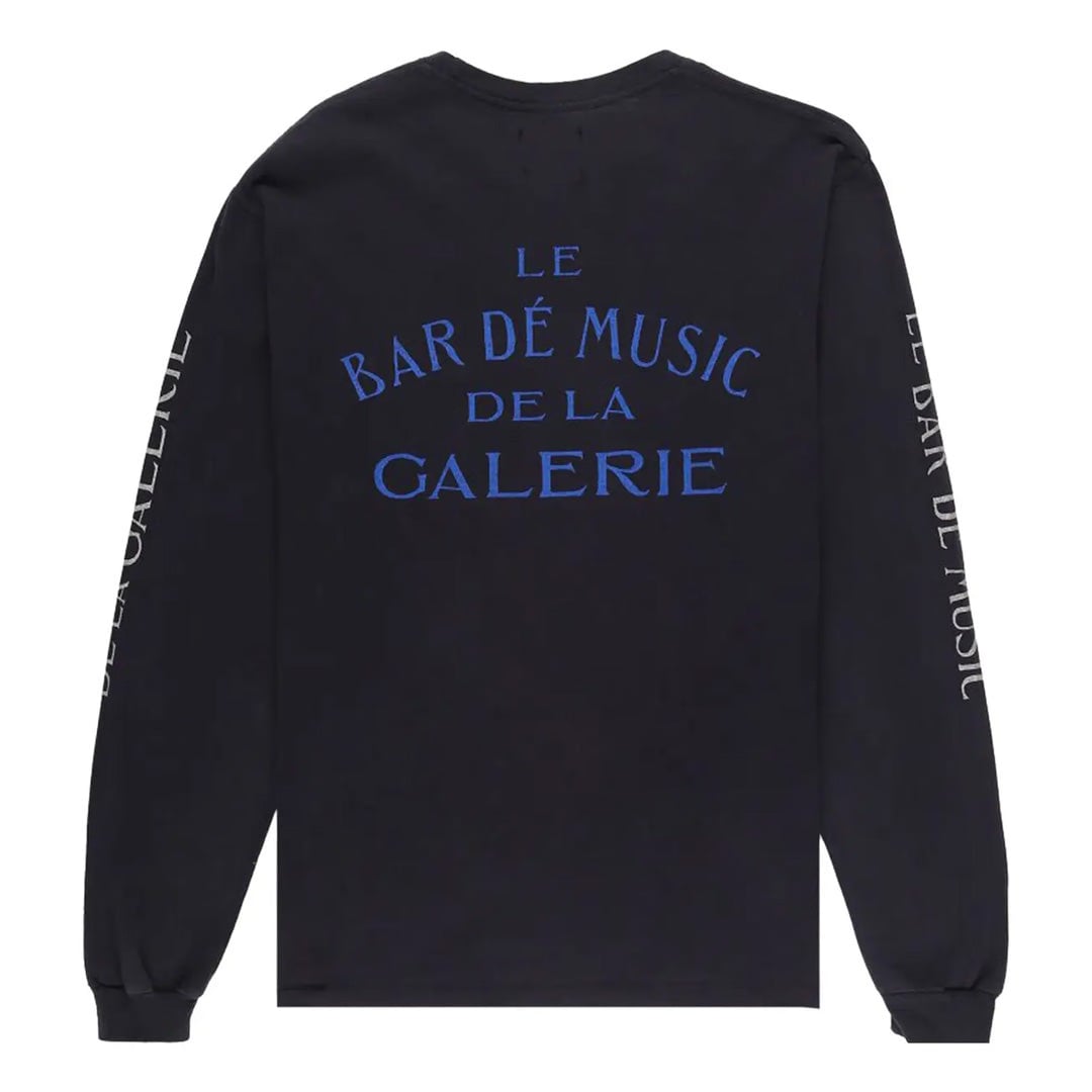 Gallery Dept. Le Bar De Music Long Sleeve T-Shirt Black