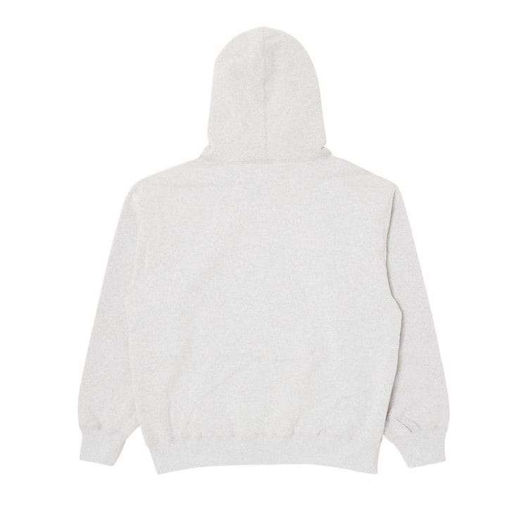 Supreme Jacquard Stripe Hoodie Ash Grey