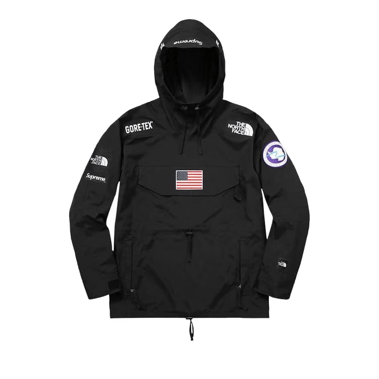 Supreme x The North Face Trans Antarctica Expedition Pullover Jacket Black