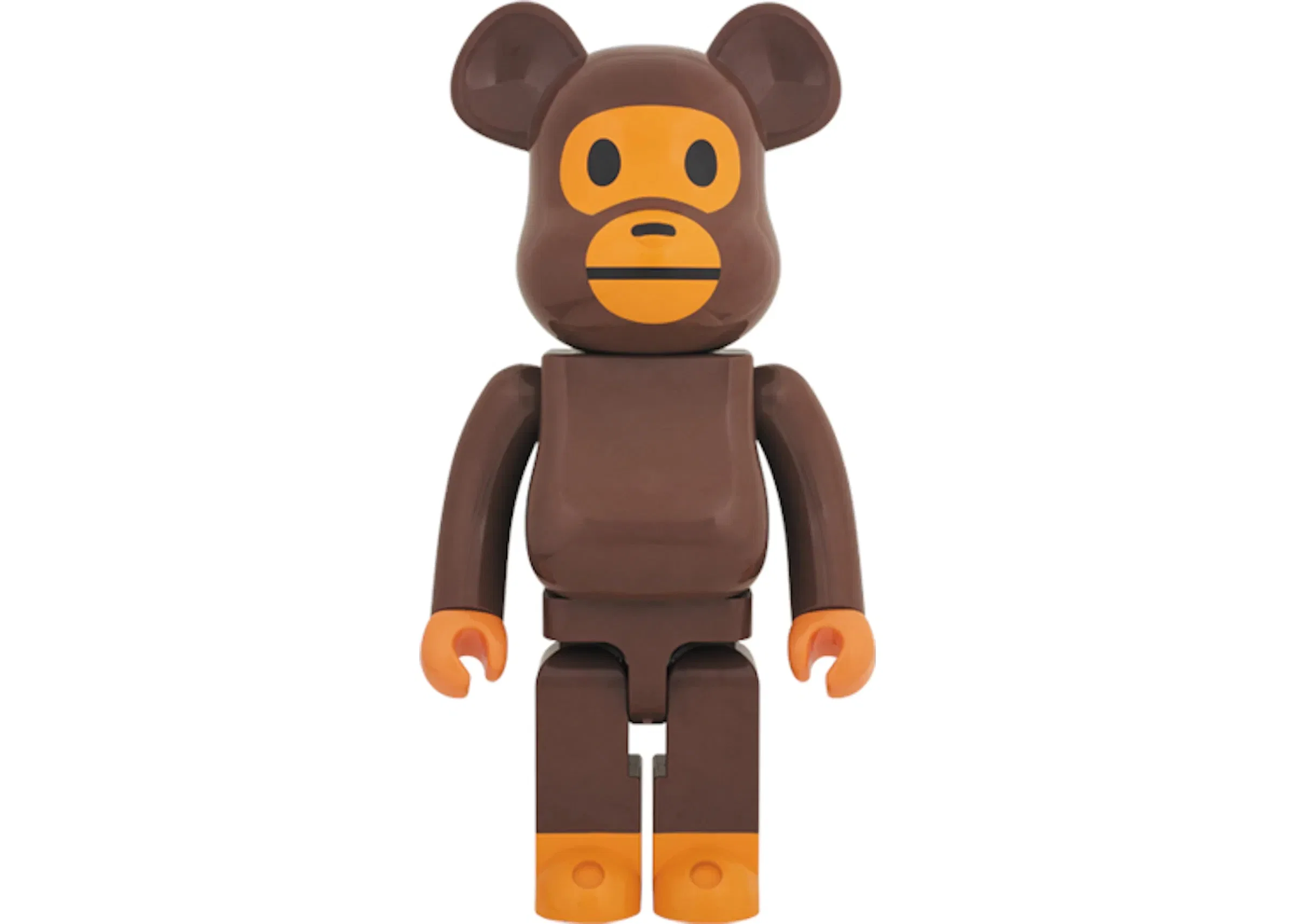 Bearbrick x Bape Baby Milo 1000% Brown