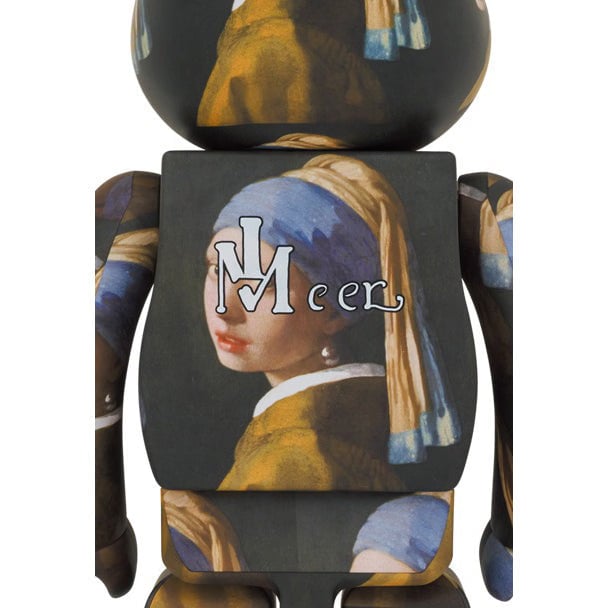 Medicom Japan Johannes Vermeer Girl With Pearl Earring 1000% Bearbrick SEP218226I