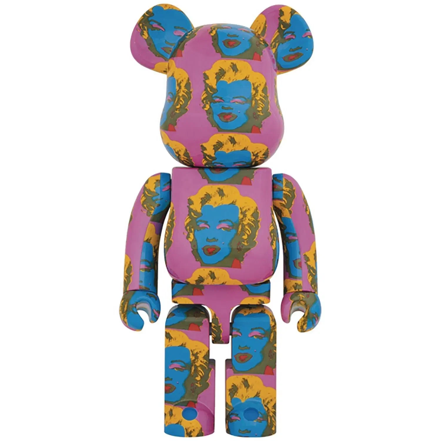 Medicom Japan Andy Warhols Marilyn Monroe 2 1000% Bearbrick MAR218926I