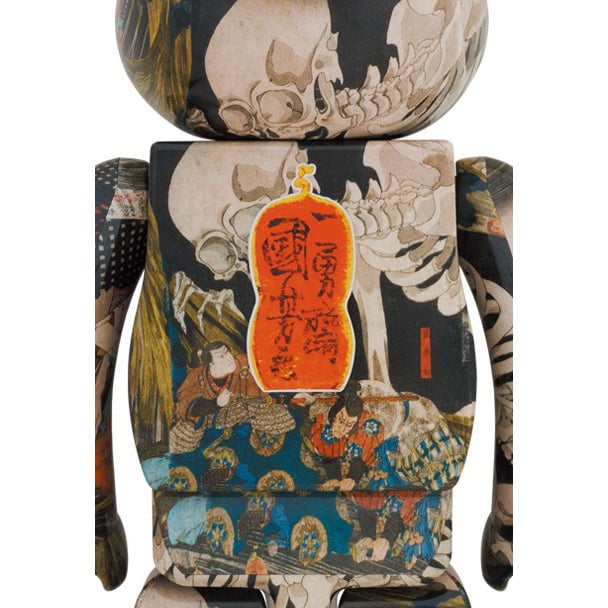 Medicom Japan Haunted Old Palace Utagawa Kuniyoshi 1000% Bearbrick JUN218952I
