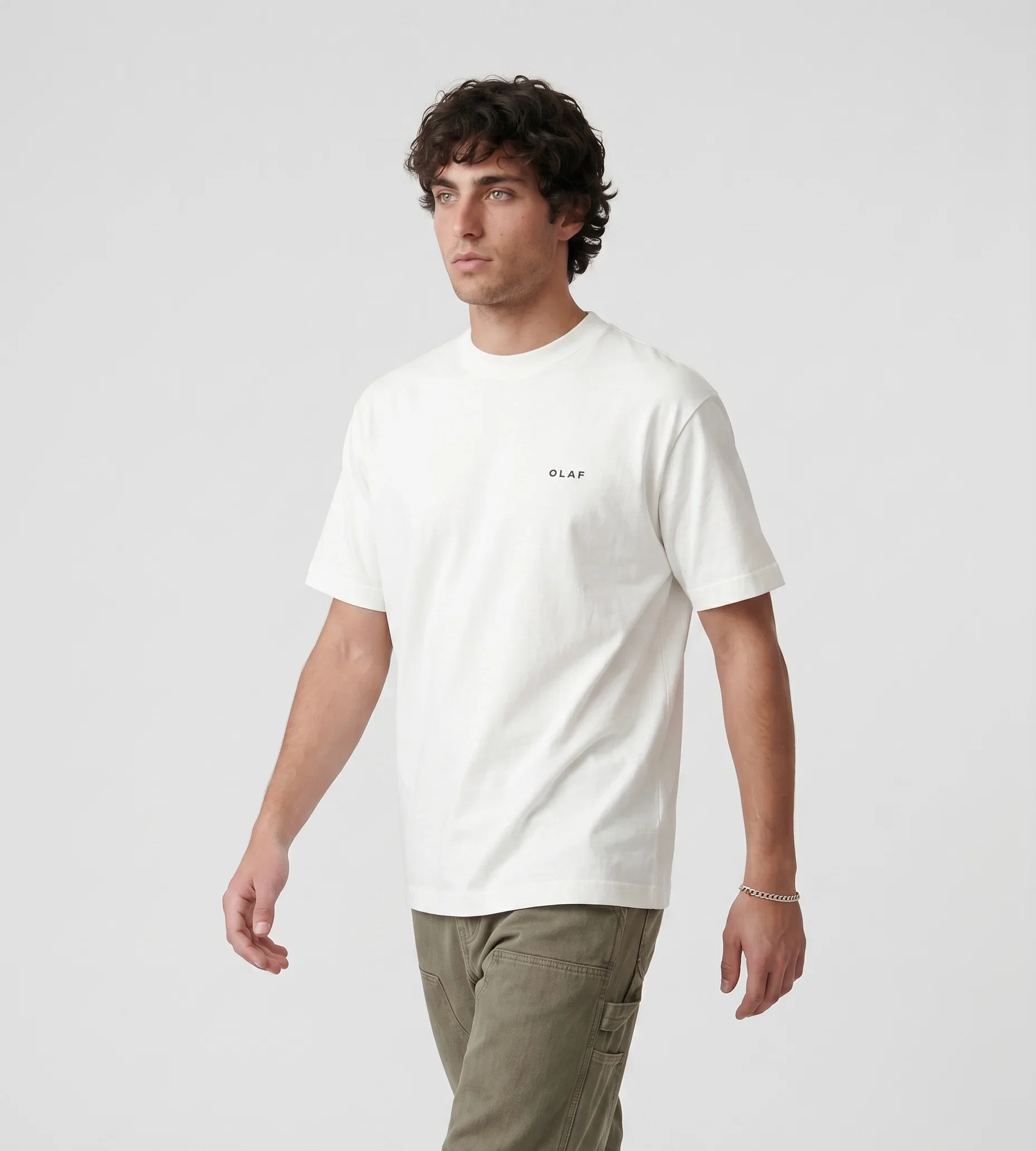 OLAF Cowboy Tee Opticalwhite