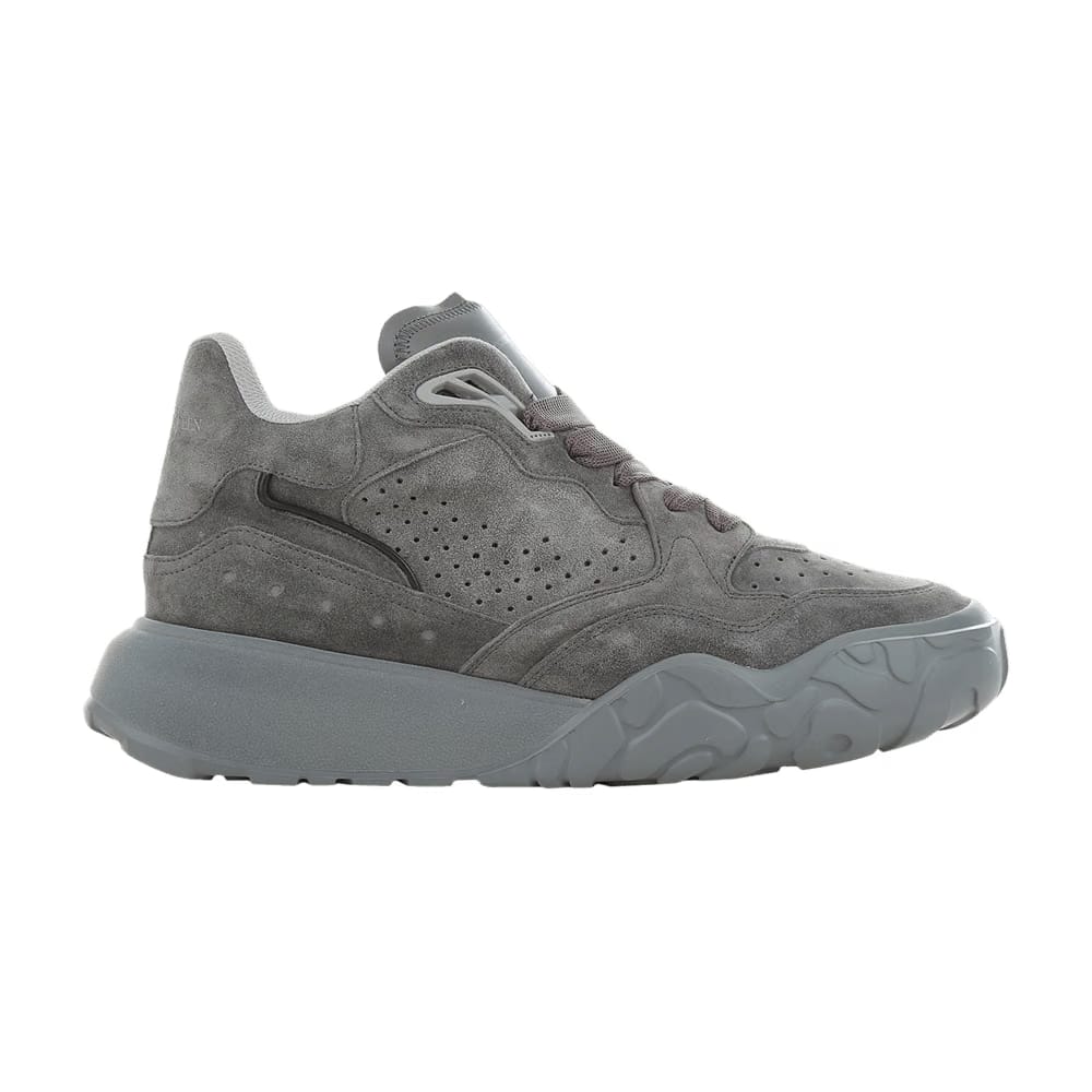 Alexander McQueen Court Trainer Mid Grey