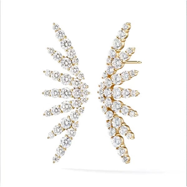 Melissa Kaye 18K Yellow Gold Maya Diamond Earrings - E1905A