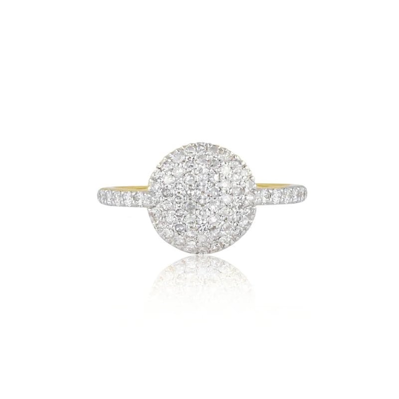 Phillips House 14K Yellow Gold 0.54ct Diamond Infinity Ring - R1718DY