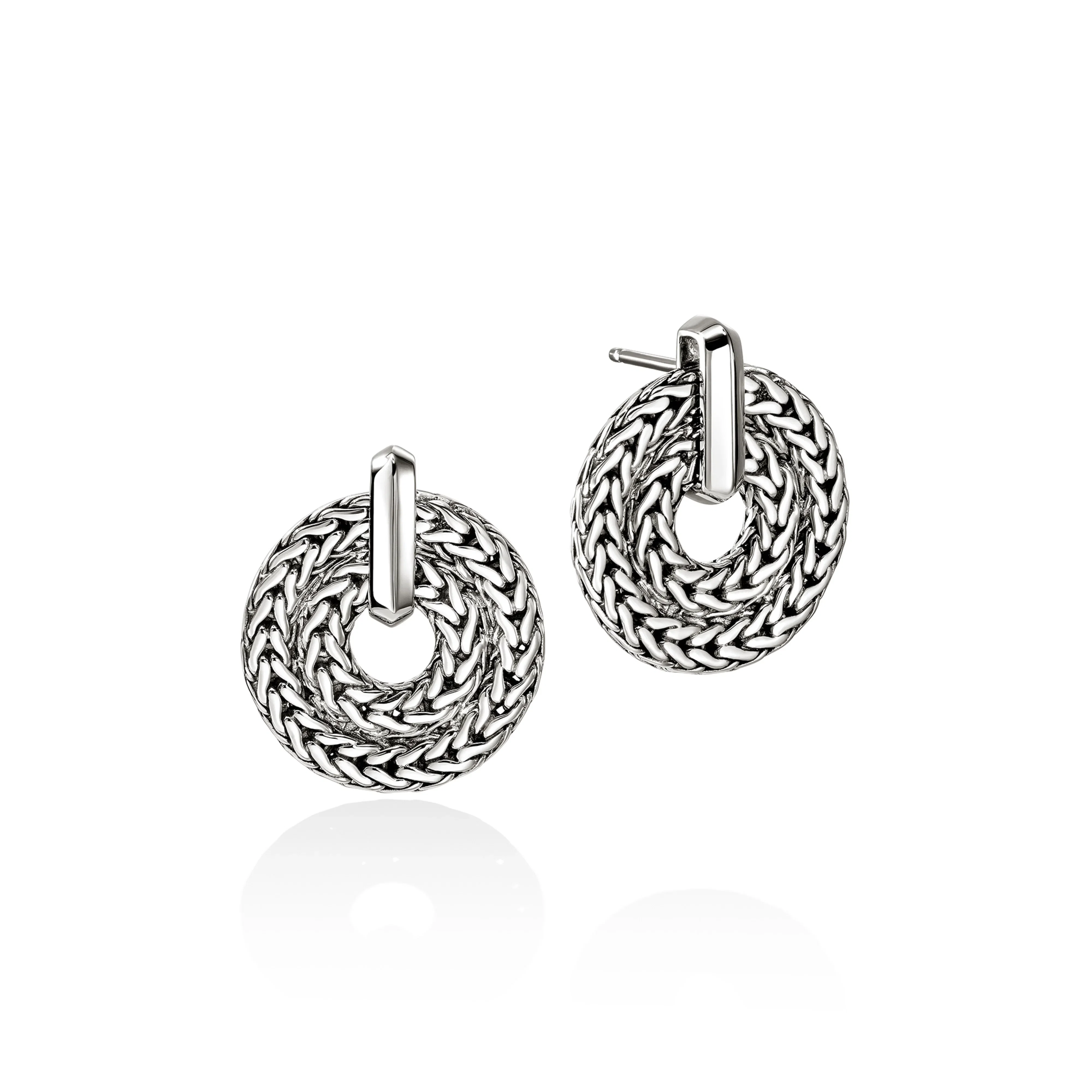 John Hardy Icon Link Sterling Silver Drop Earrings