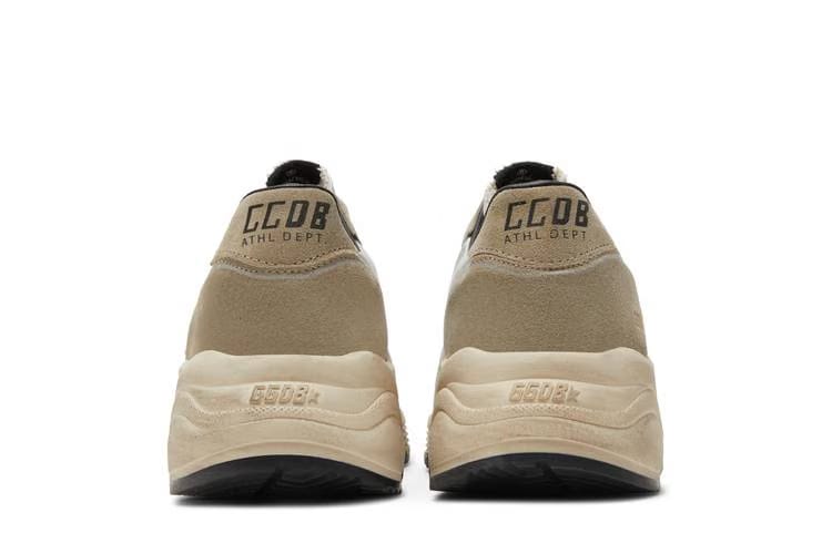 Golden Goose Running Sole Silver Ice Grey