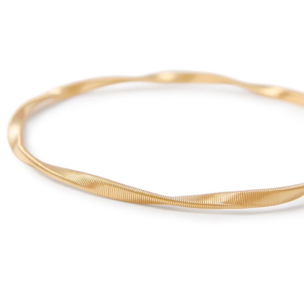 Marco Bicego Marrakech Yellow Gold Twisted Coil Bracelet