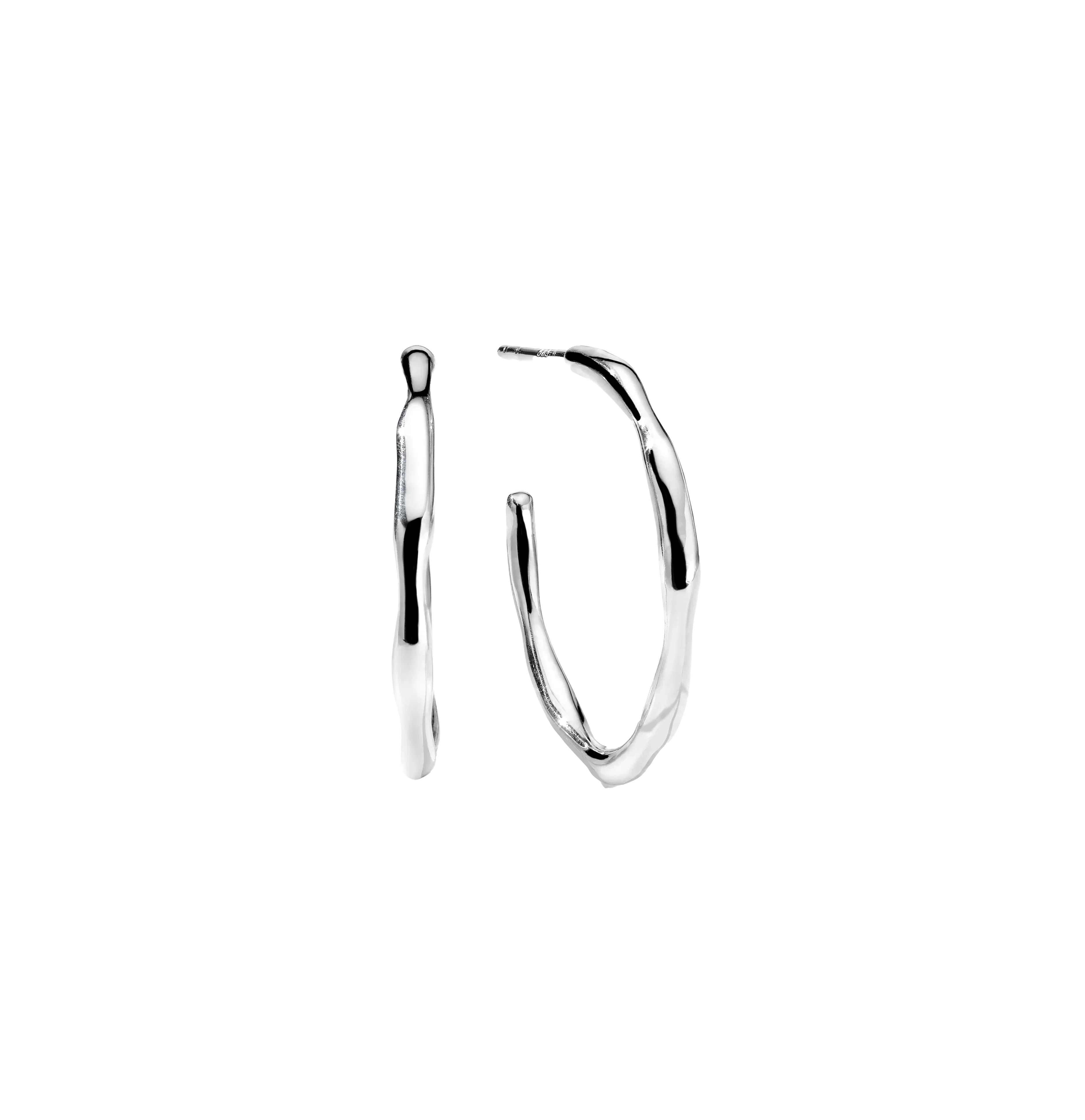 IPPOLITA Classico Small Thin Squiggle Hoop Earrings