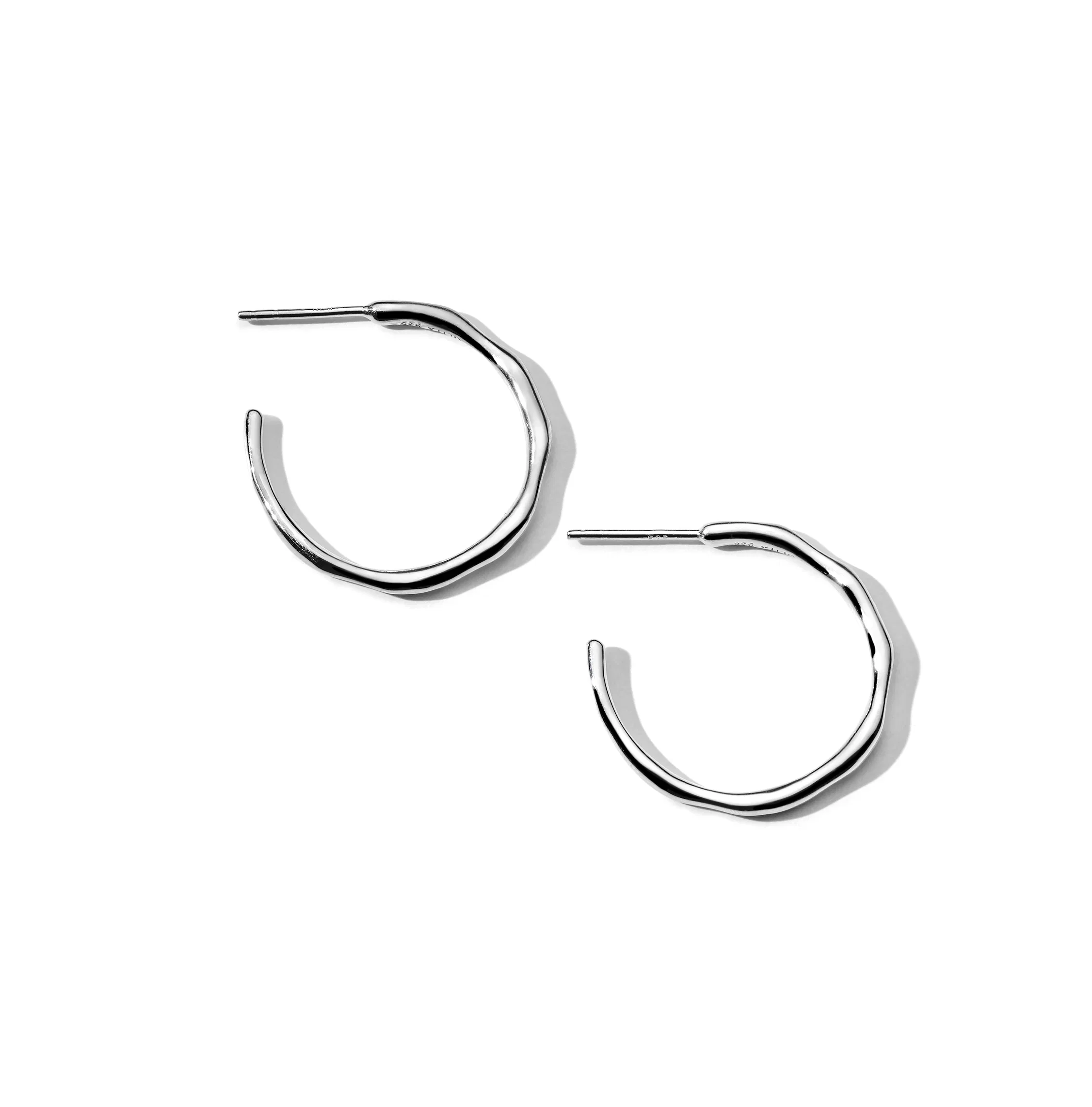 IPPOLITA Classico Small Thin Squiggle Hoop Earrings