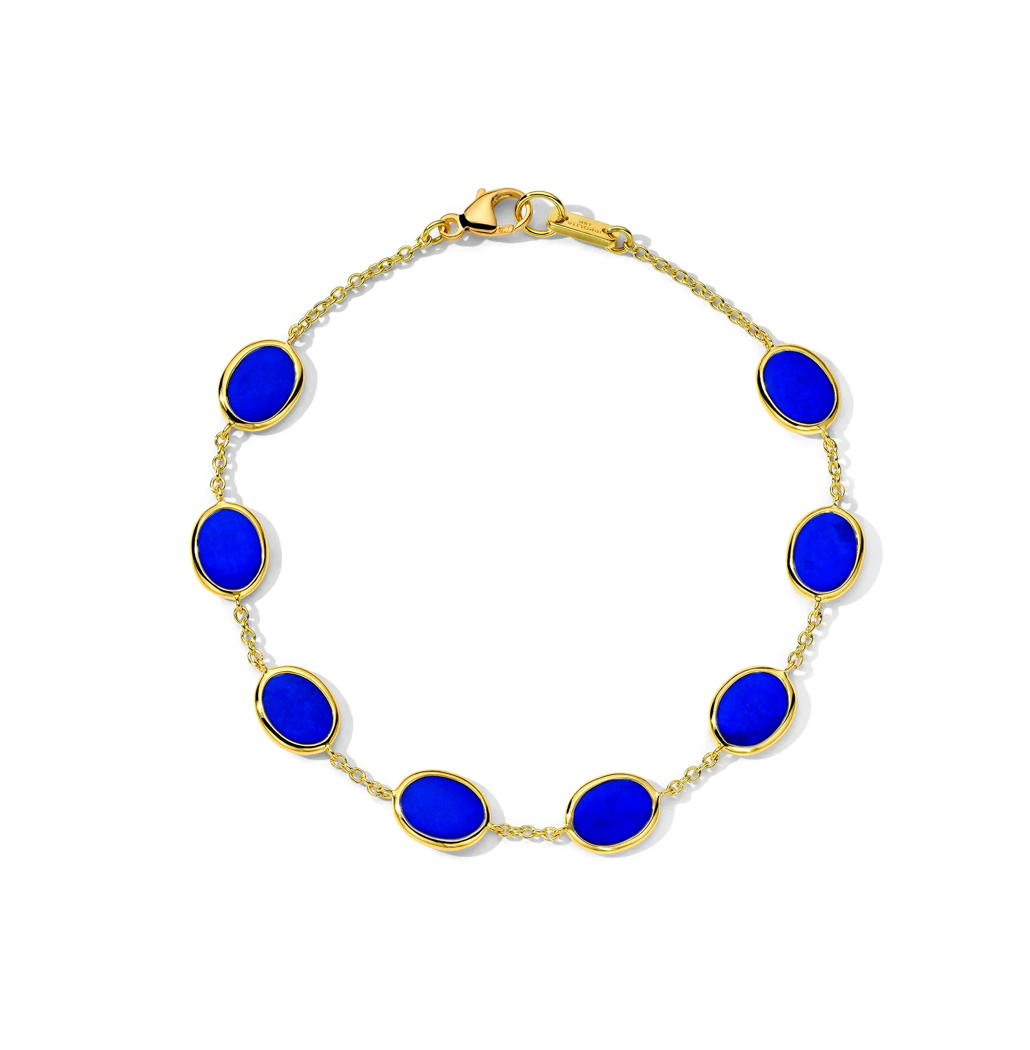 IPPOLITA Polished Rock Candy Large Stone Confetti Bracelet in Lapis