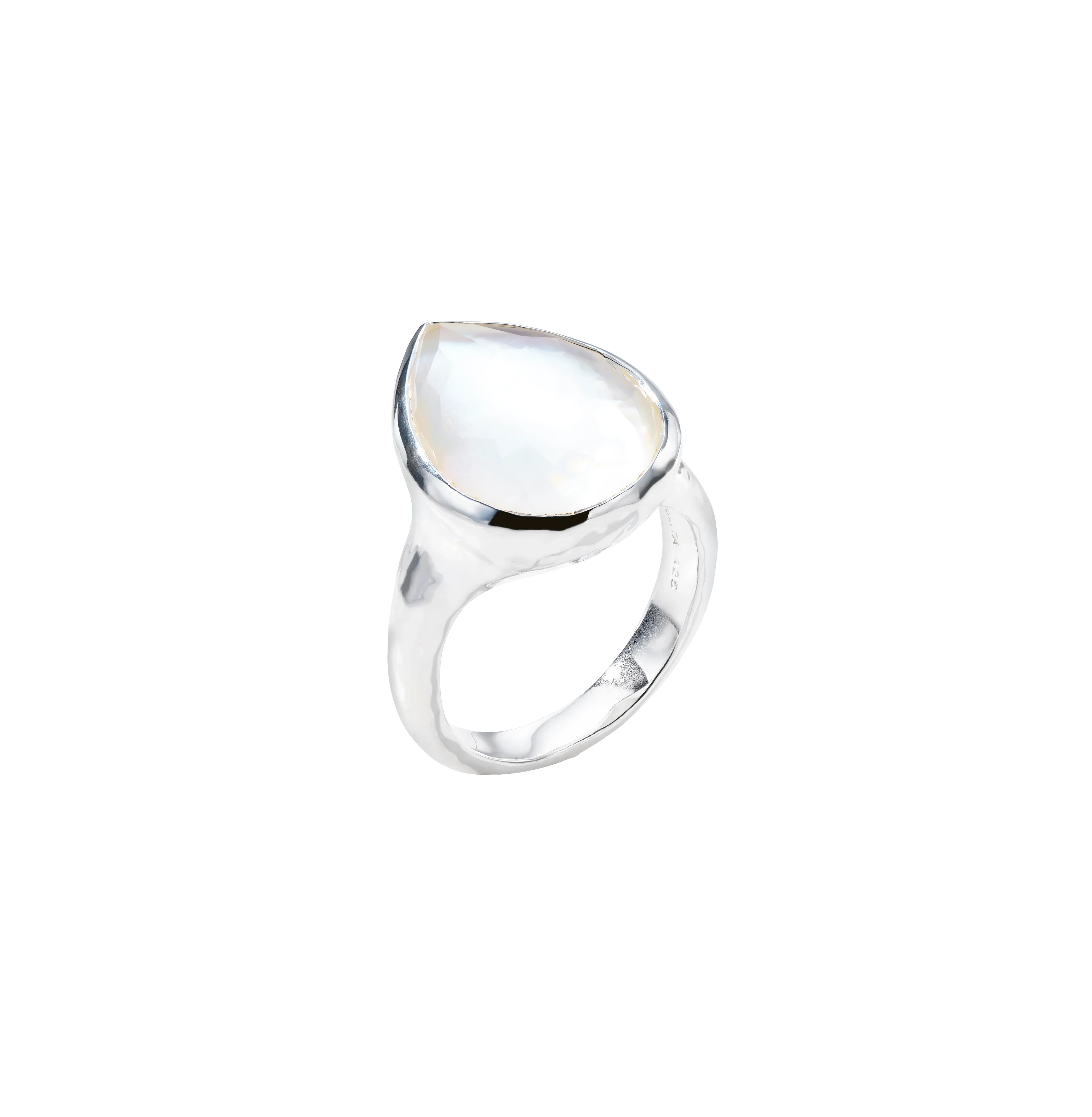 IPPOLITA Rock Candy Medium Teardrop Ring in Mother-of-Pearl