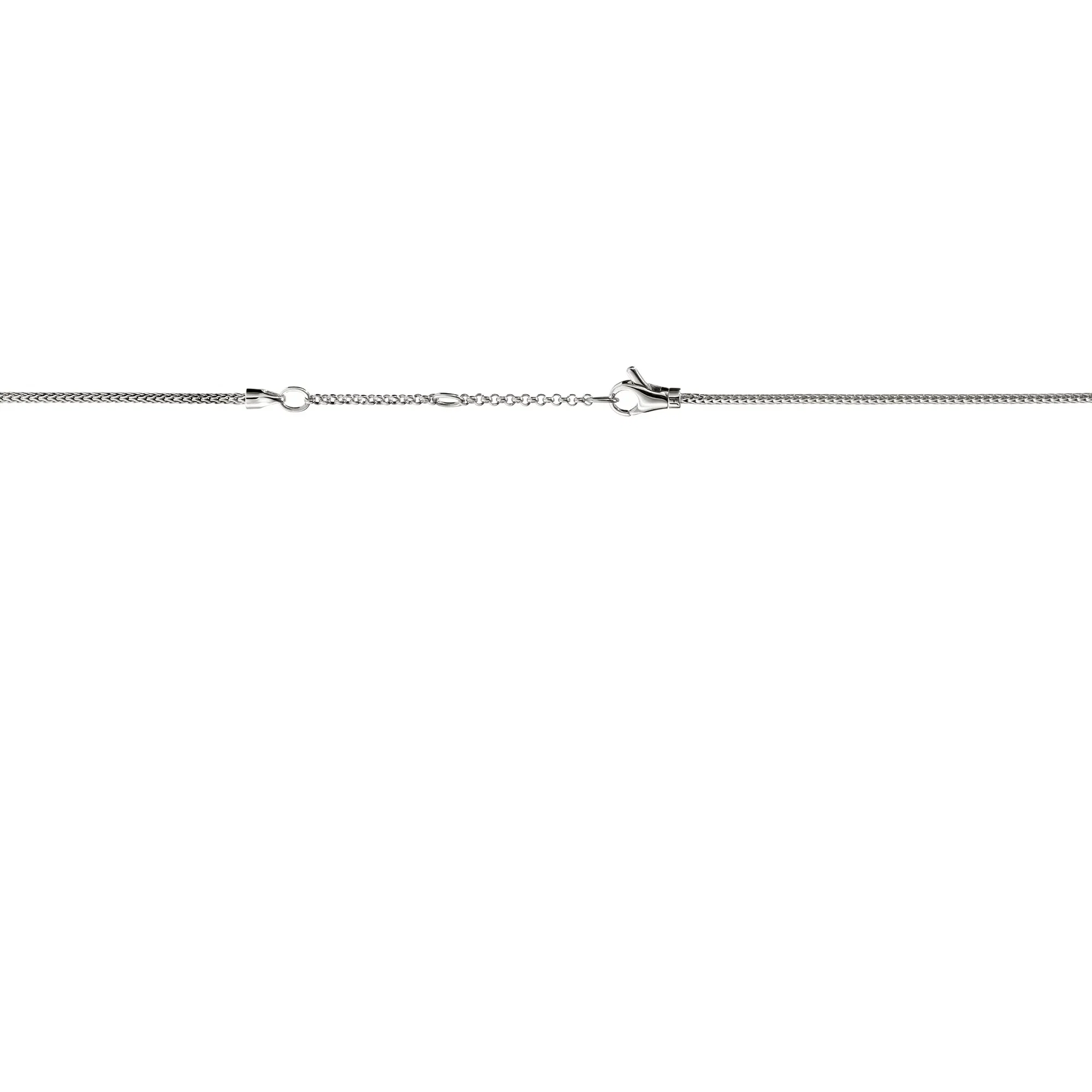 John Hardy Love Knot Sterling Silver Diamond Y Necklace