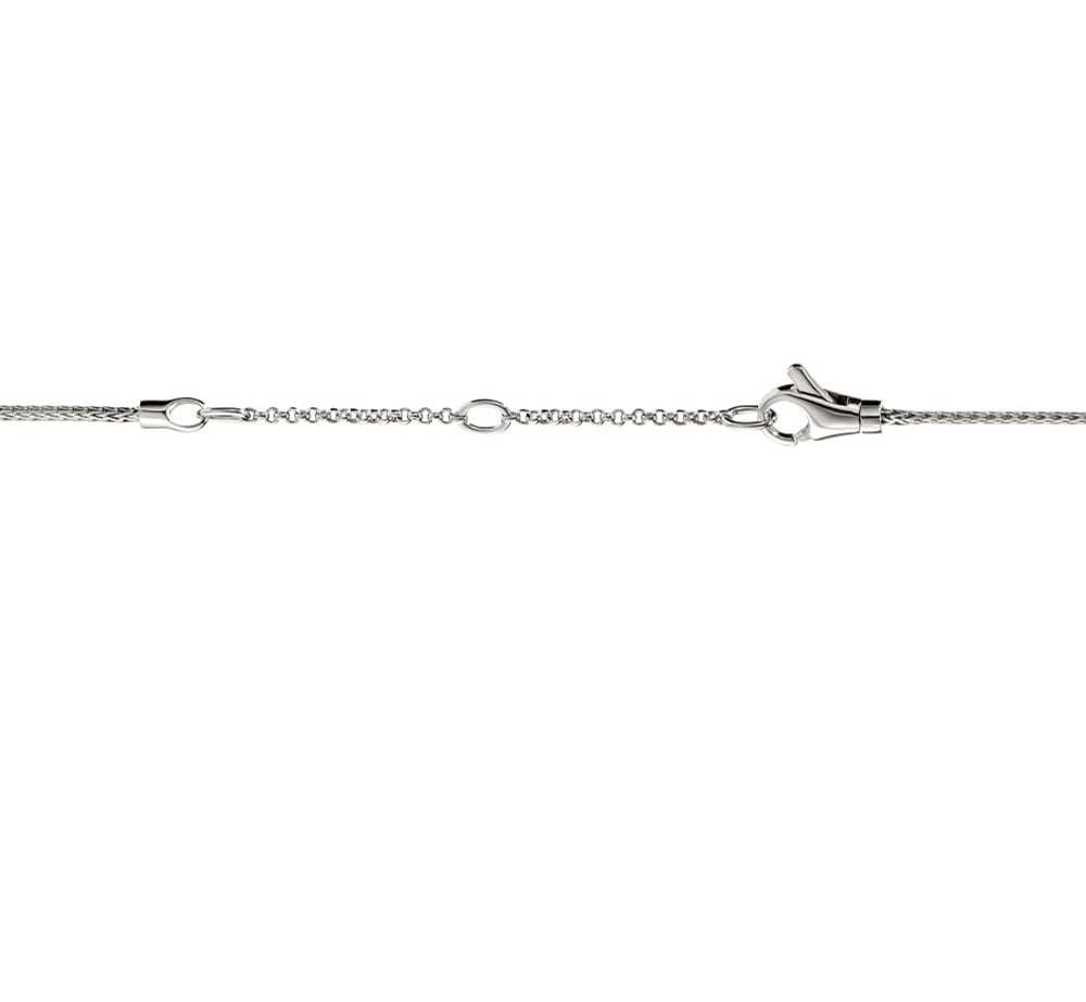 John Hardy Essentials Sterling Silver Chain Necklace with Pearl Accent