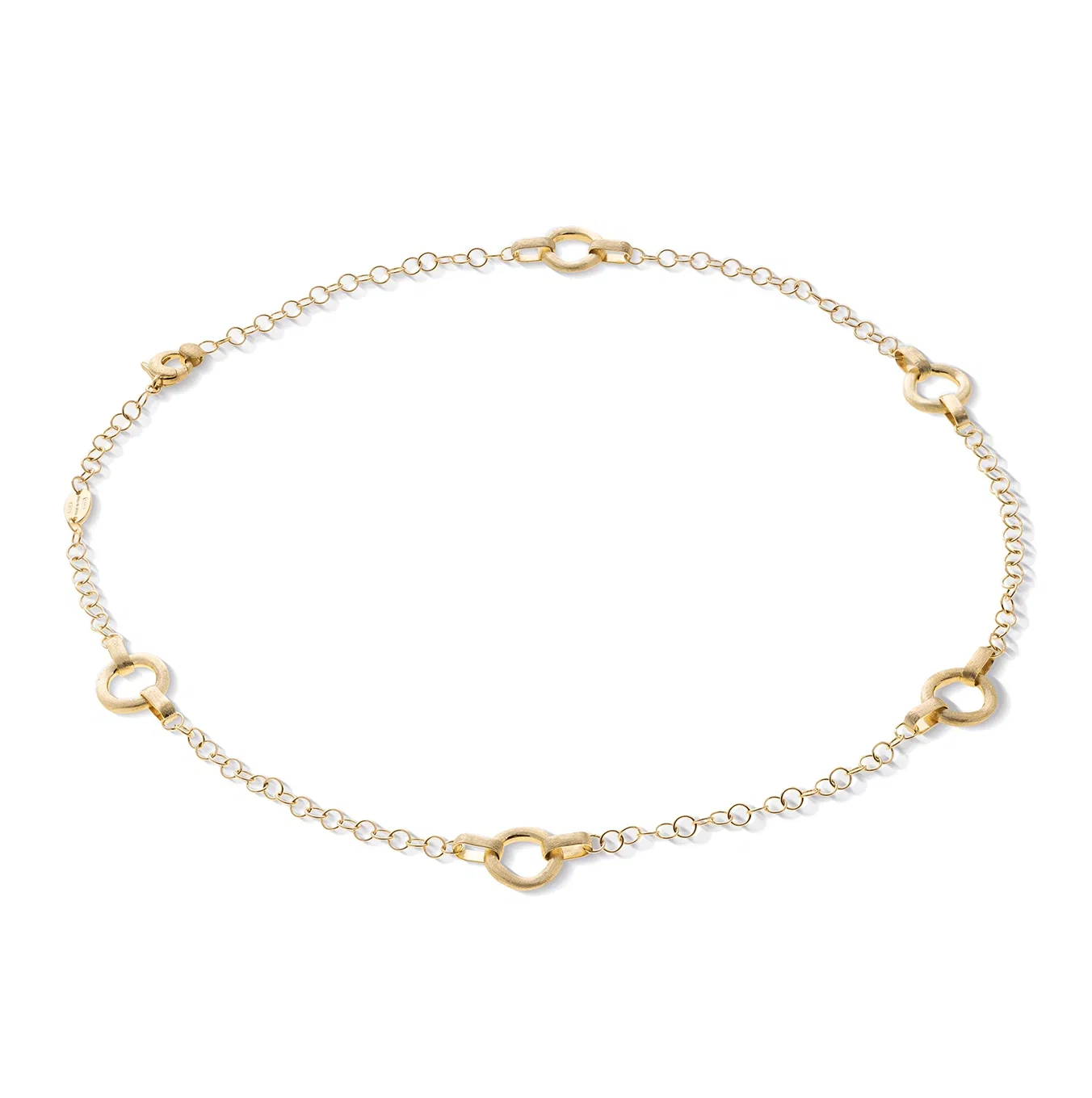 Marco Bicego Jaipur Yellow Gold Link Station Necklace