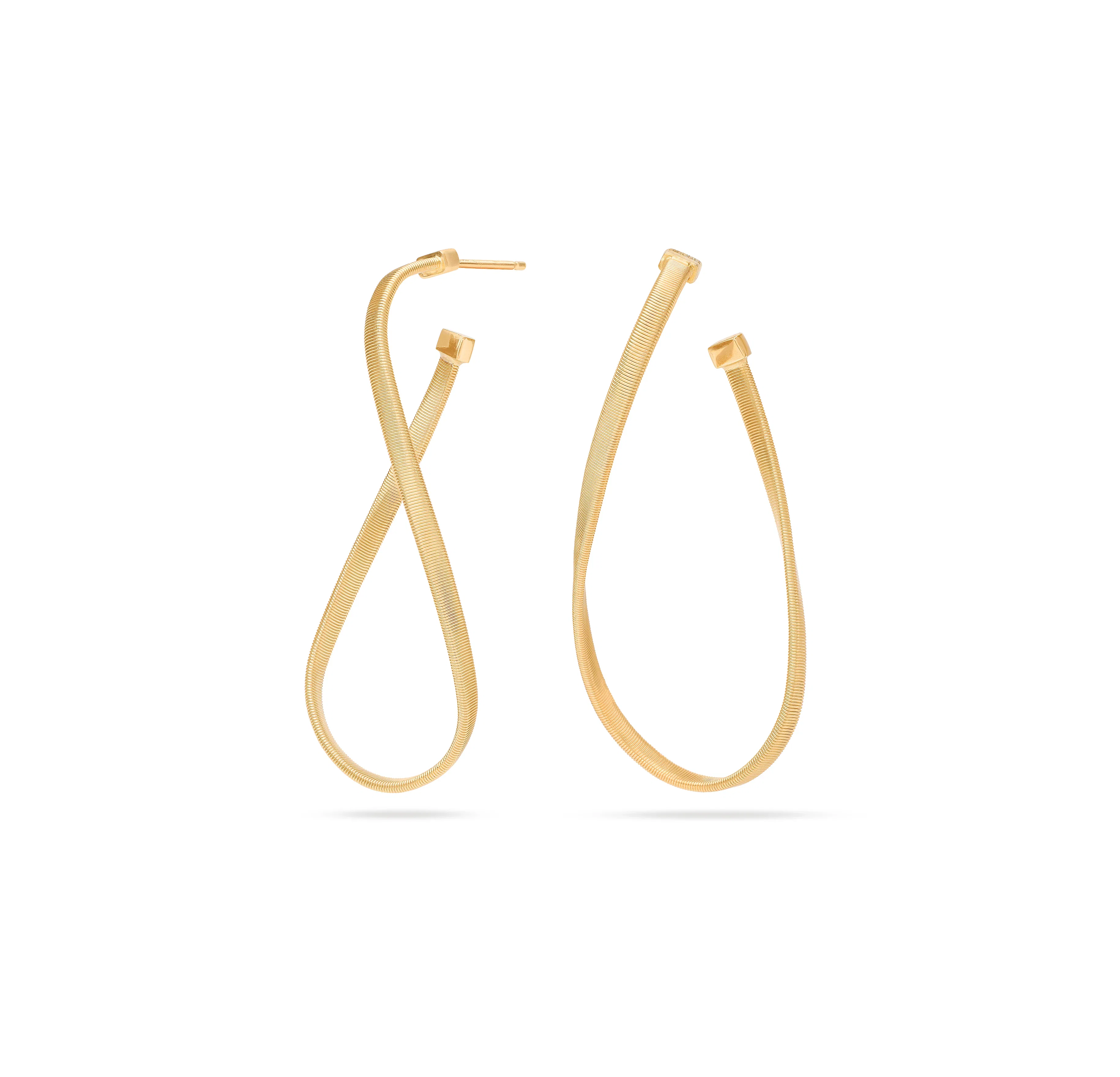 Marco Bicego Marrakech Yellow Gold Twisted Earrings