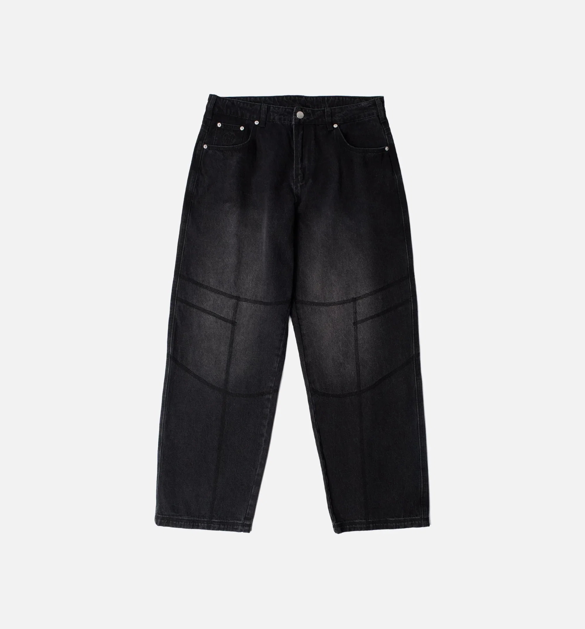 parra Moto Stitcher Mens Pant - Black