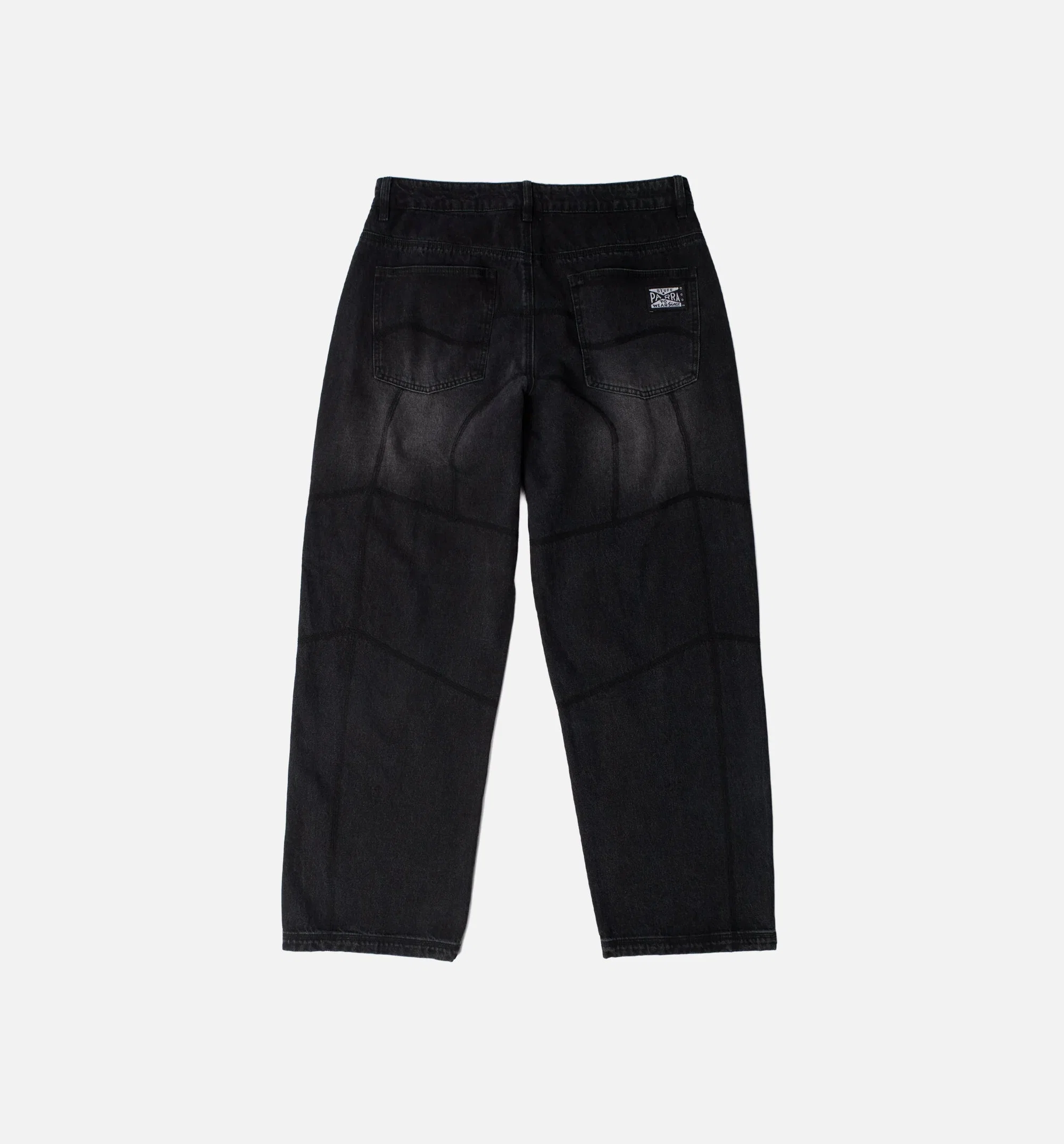 parra Moto Stitcher Mens Pant - Black