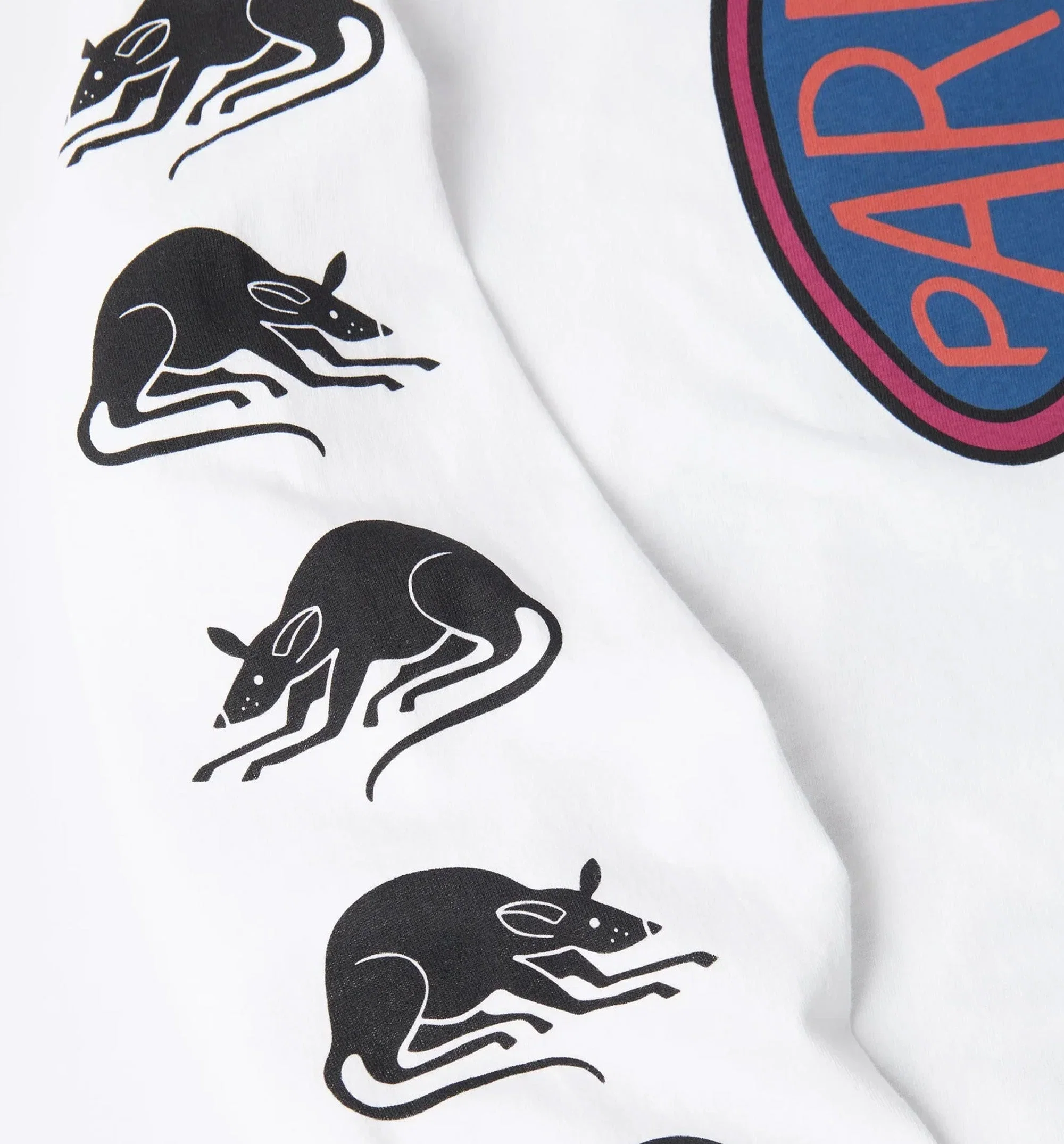 parra Team Changes Mens Long Sleeve Shirt - White