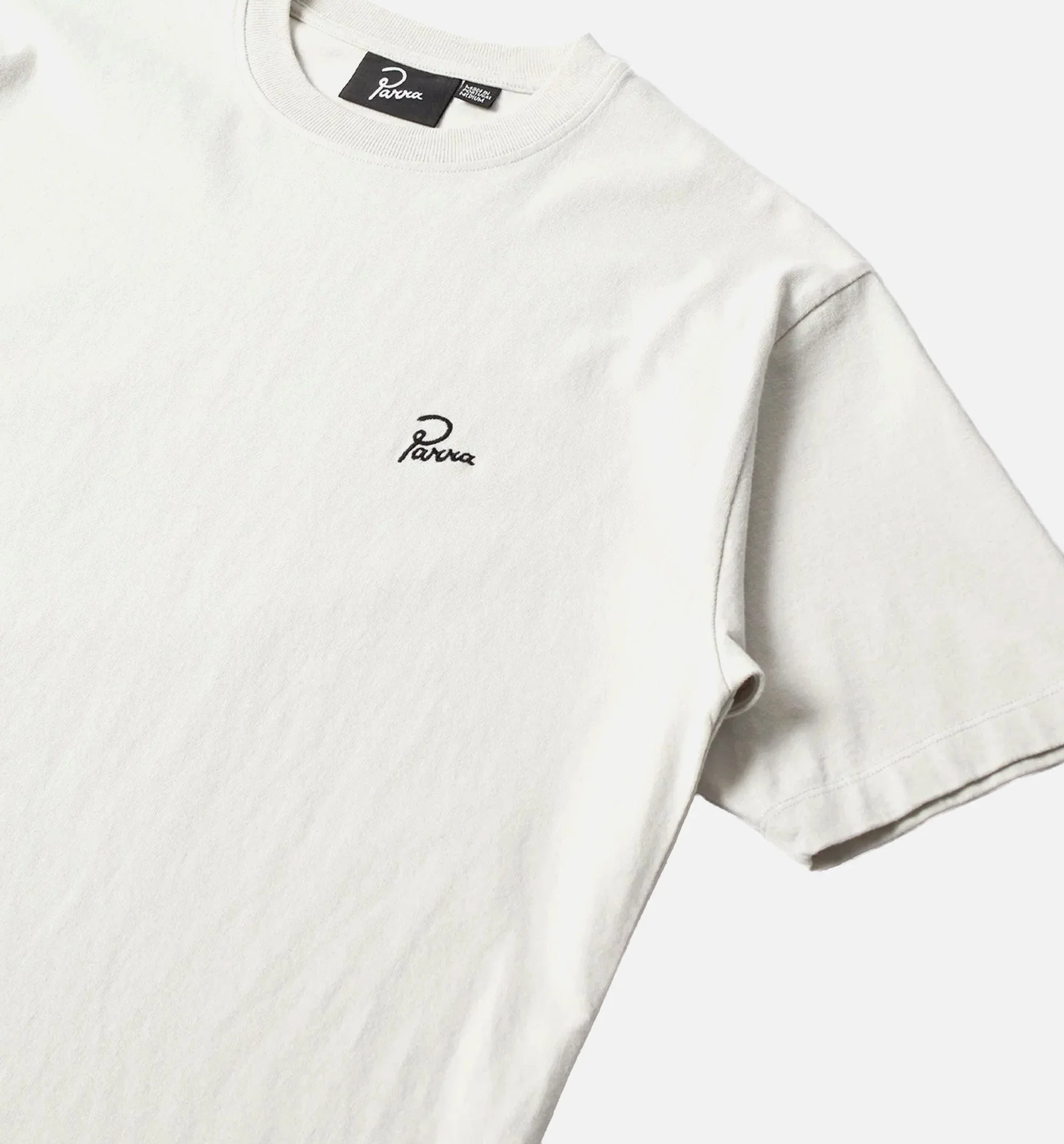 parra Signature Mens Short Sleeve Shirt - Greyish