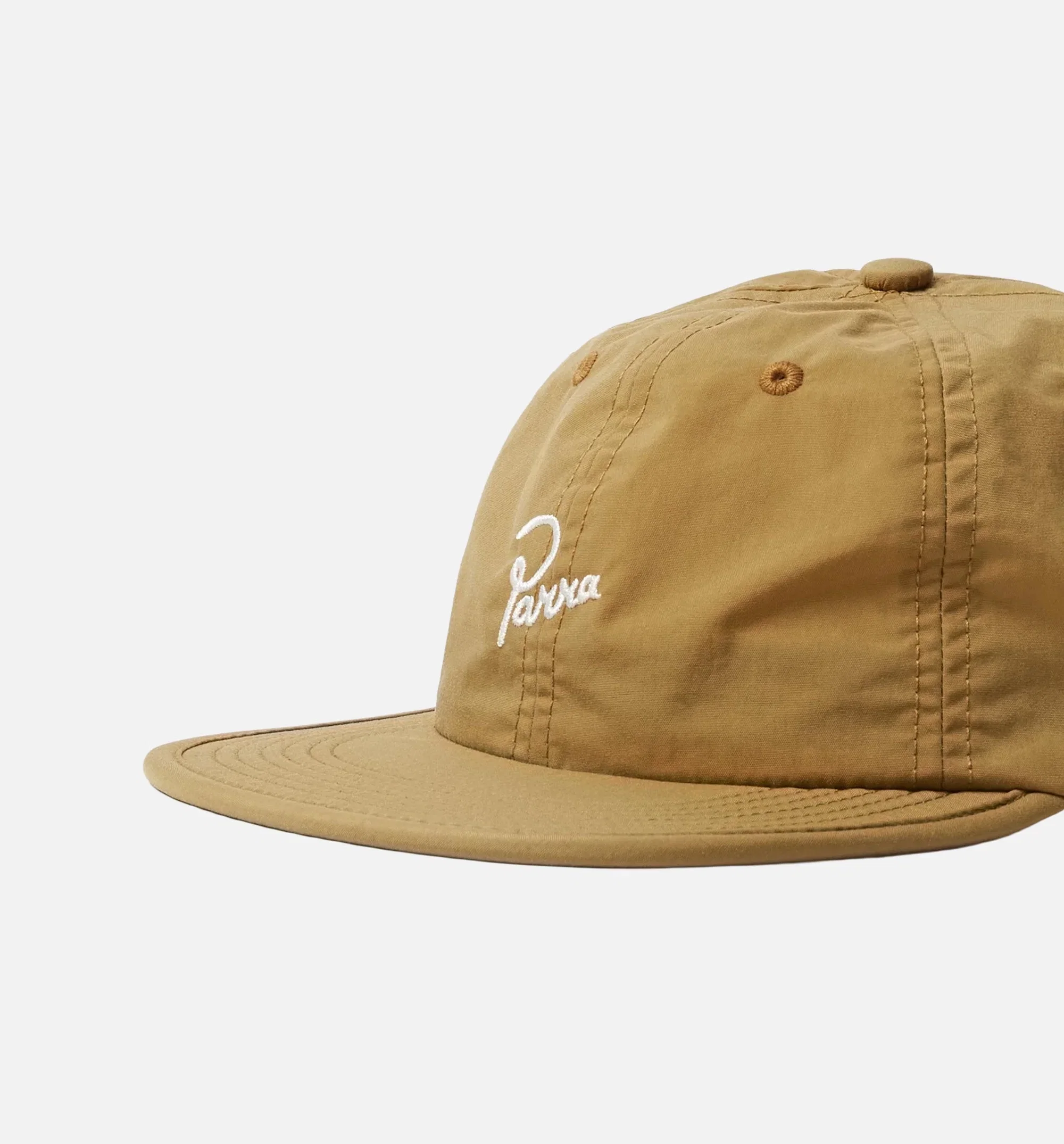 parra Signature 6 Panel Adjustable Mens Hat - Brown