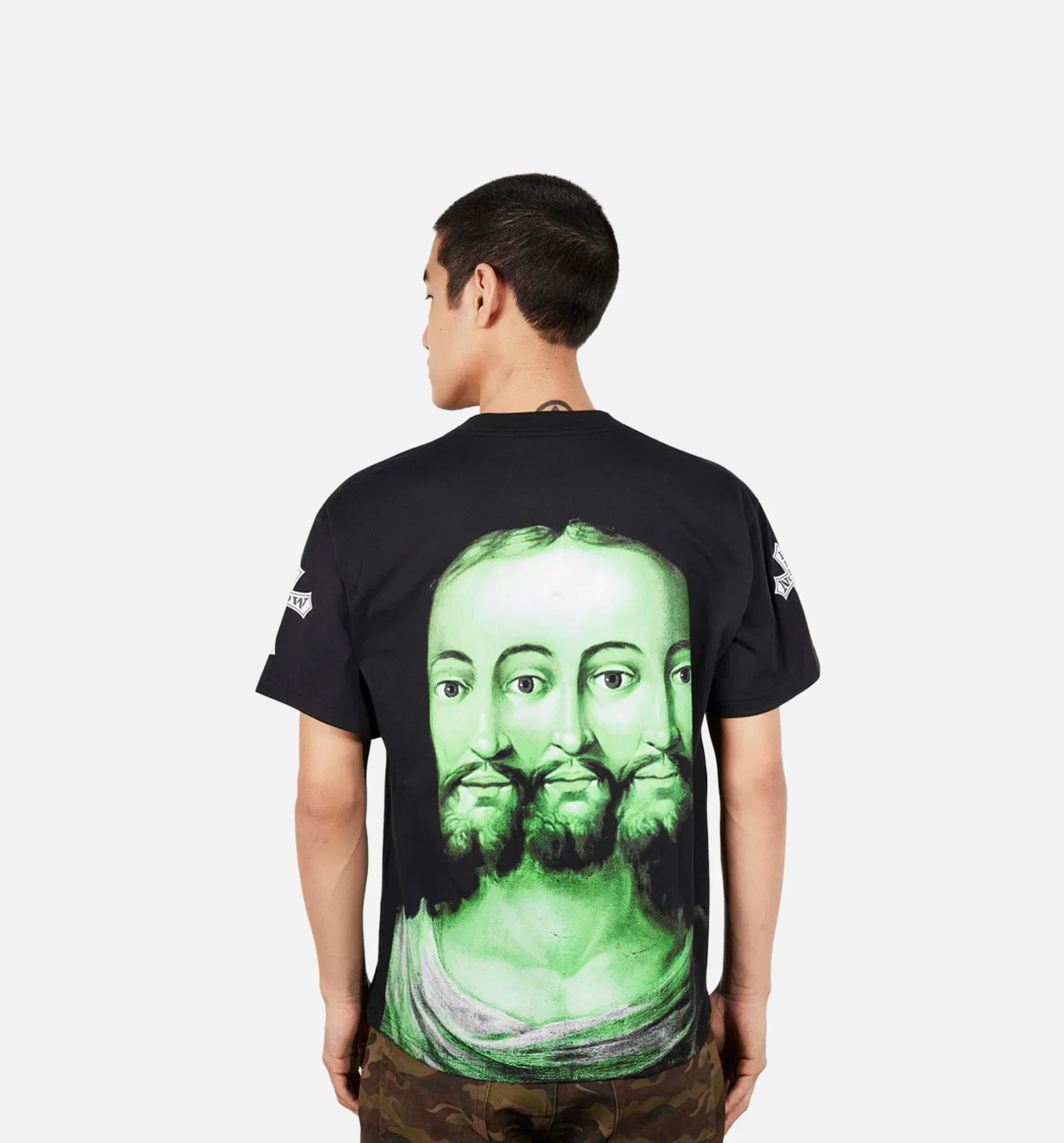 Pleasures Redeemer Mens Short Sleeve Shirt - Black