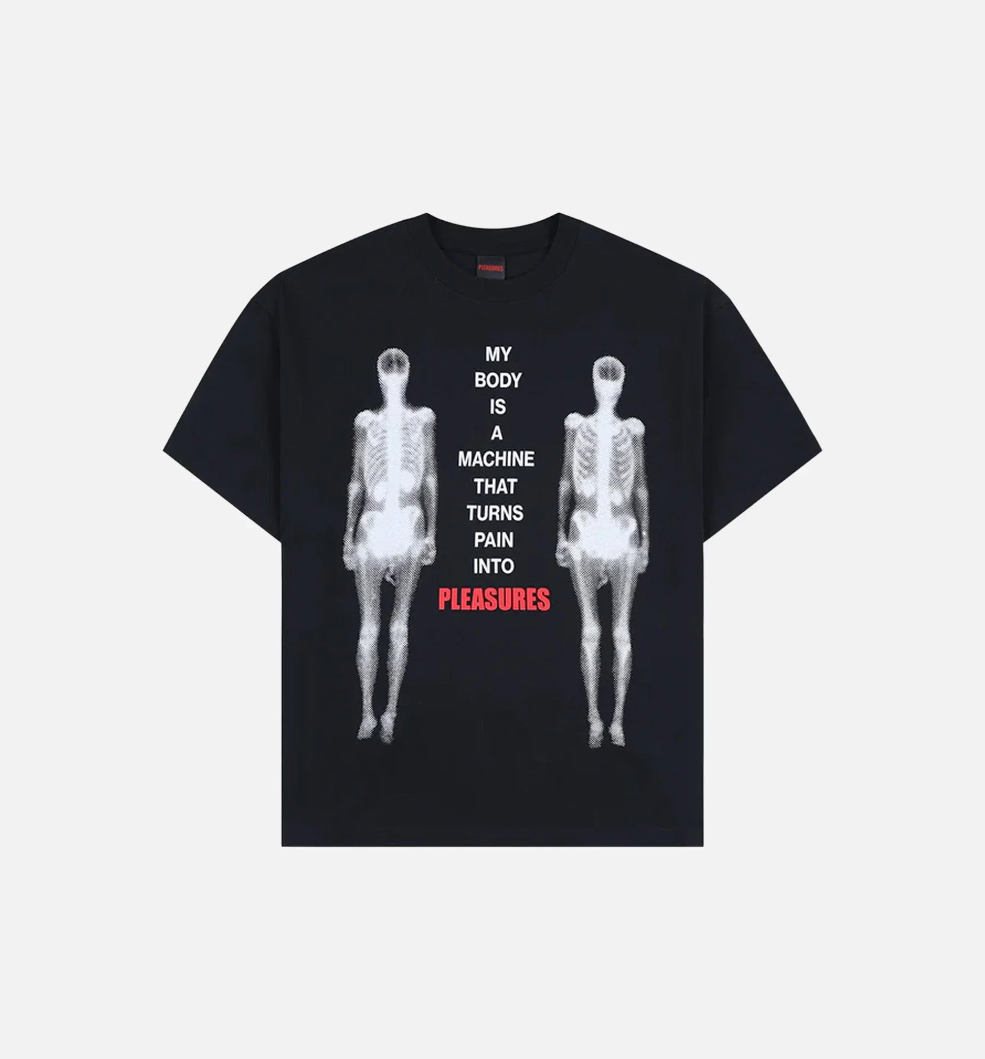 Pleasures Machine Mens Short Sleeve Shirt - Black