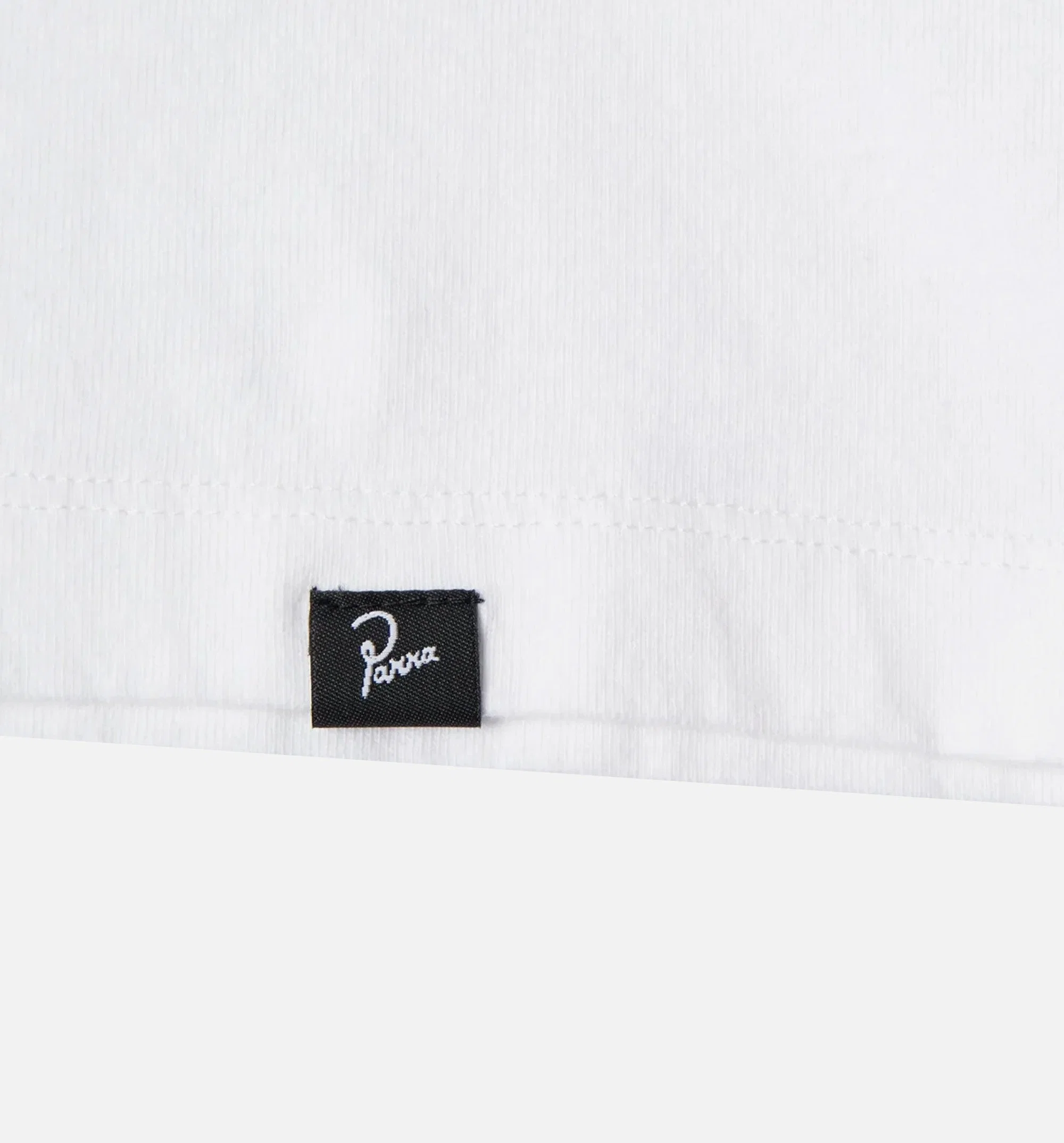 parra Our House Mens Short Sleeve Shirt - White
