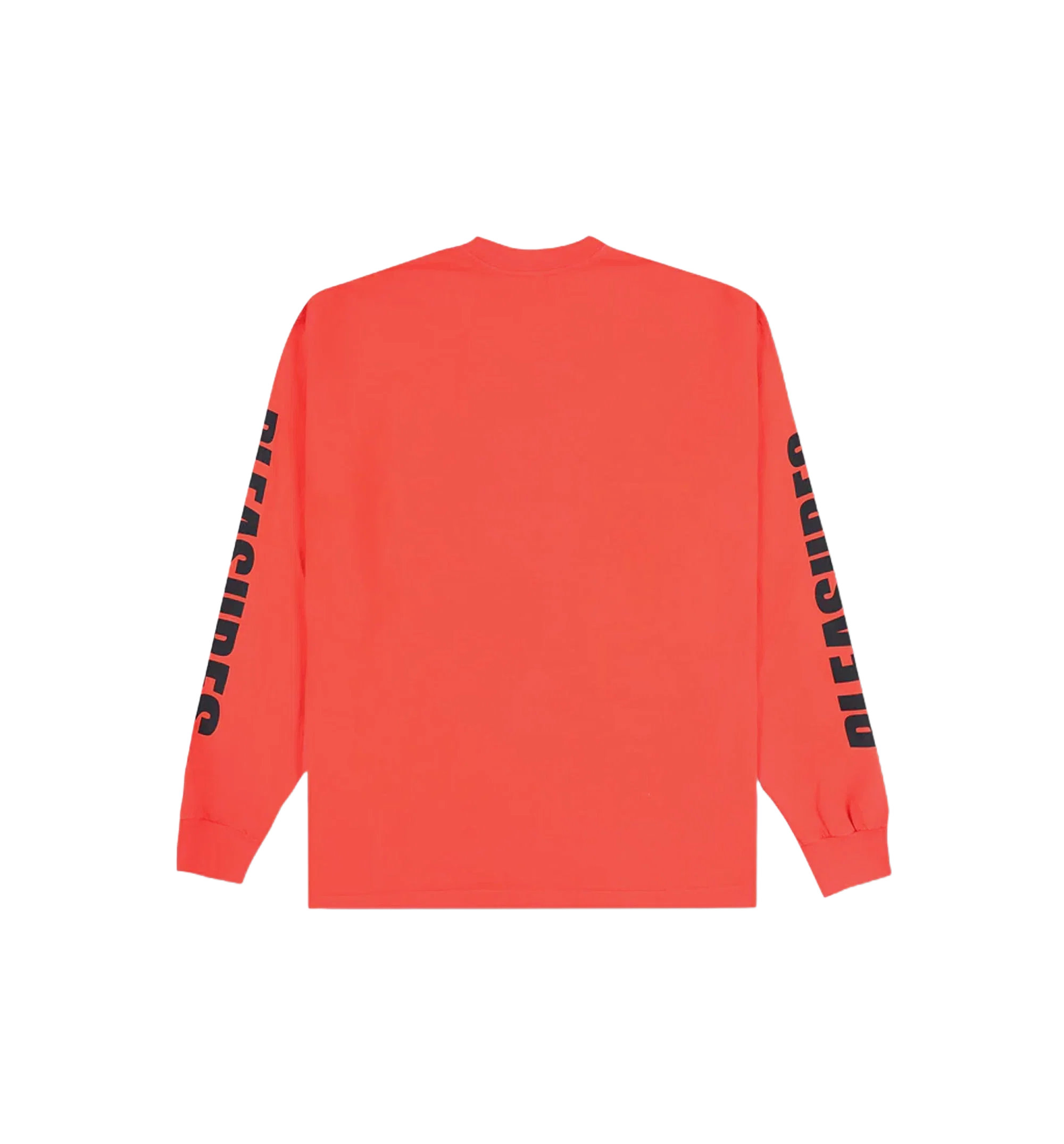 Pleasures Impact Staff Mens Long Sleeve Shirt - Orange