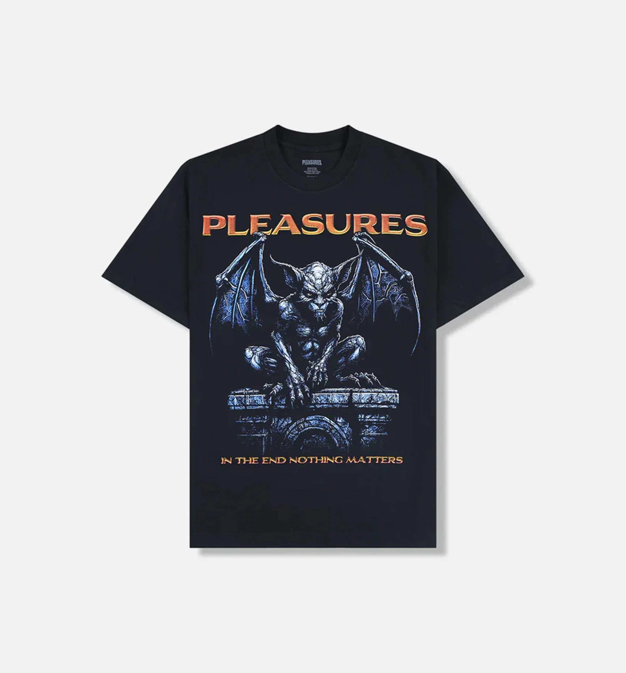 Pleasures Gargoyle Mens Short Sleeve Shirt - Black