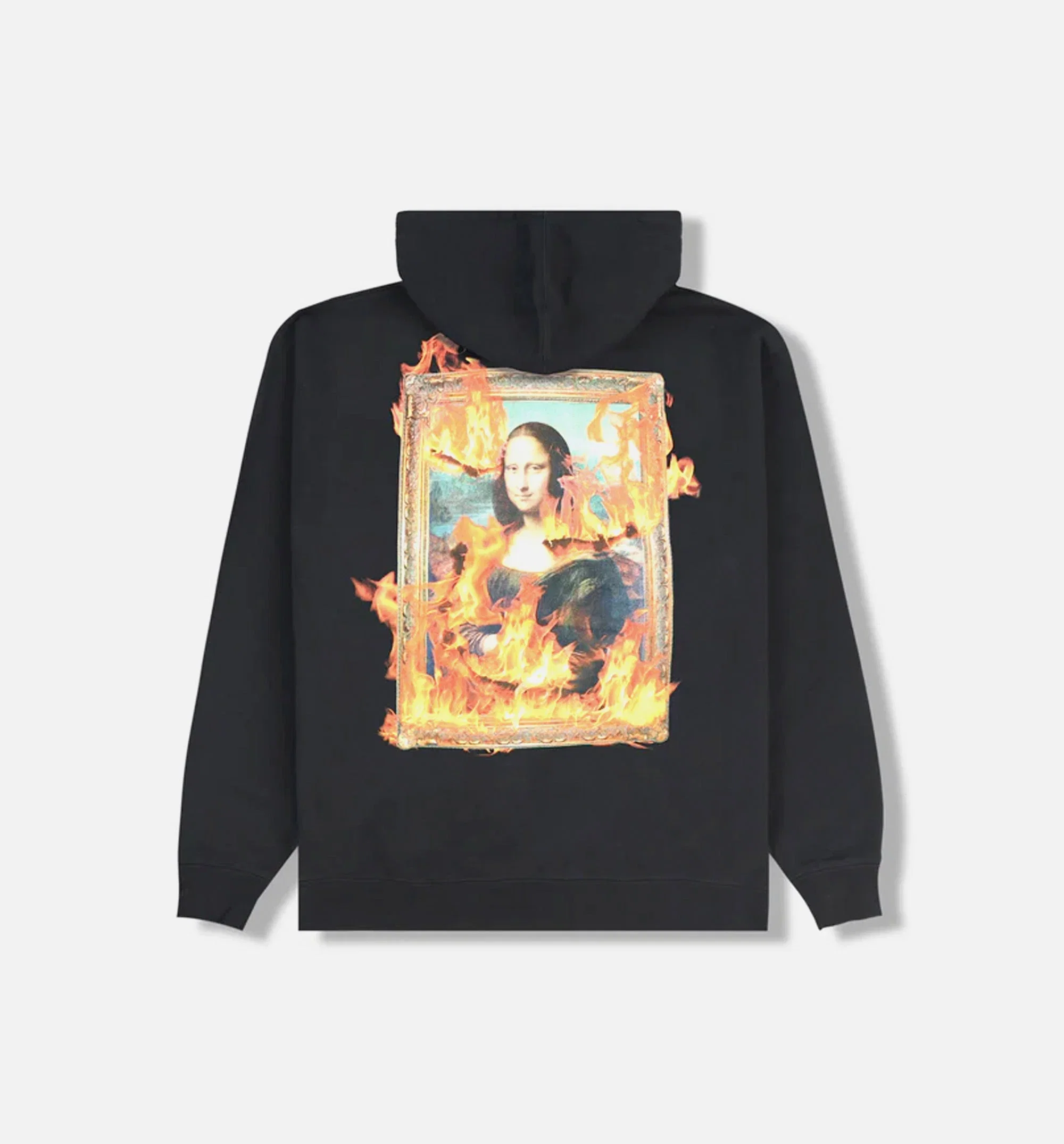 Pleasures Burn Again Pullover Mens Hoodie - Black