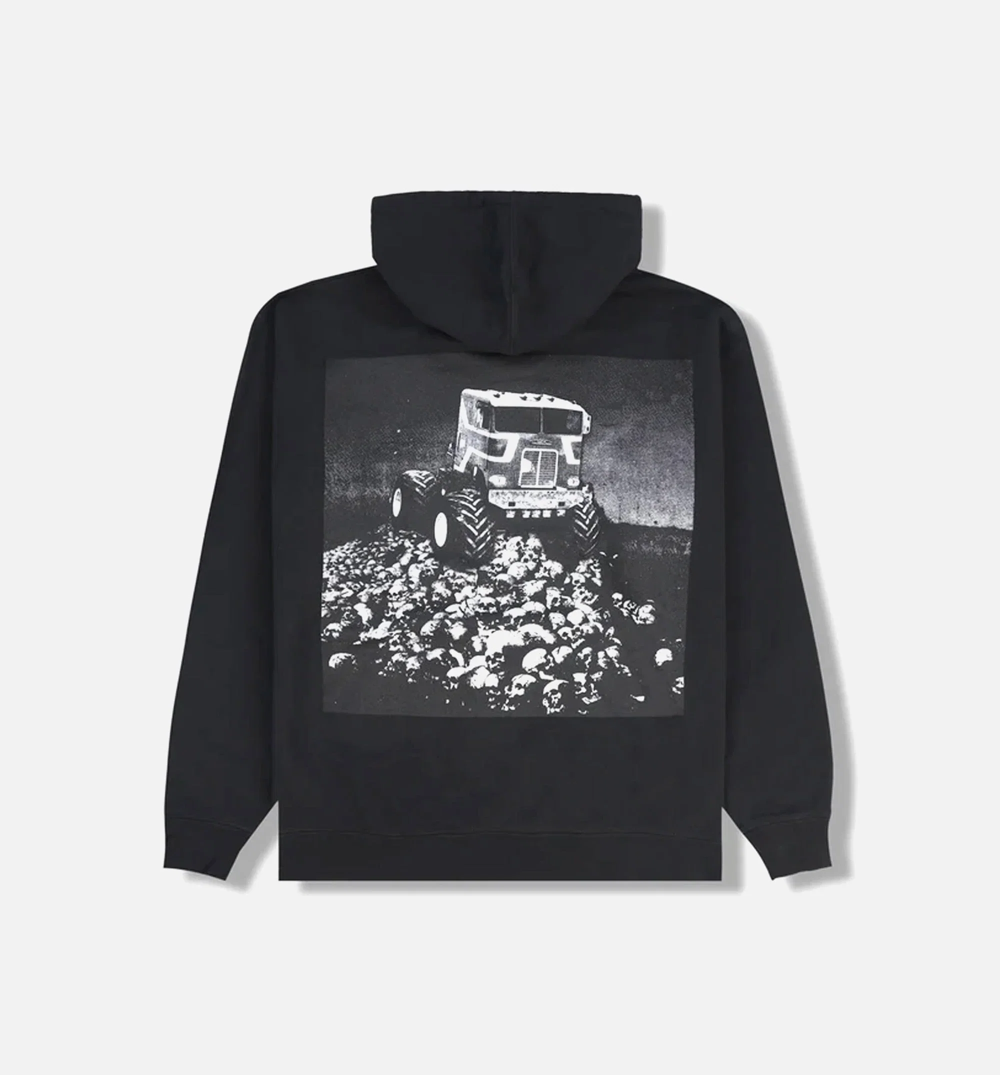Pleasures Off Road Pullover Mens Hoodie - Black/Red