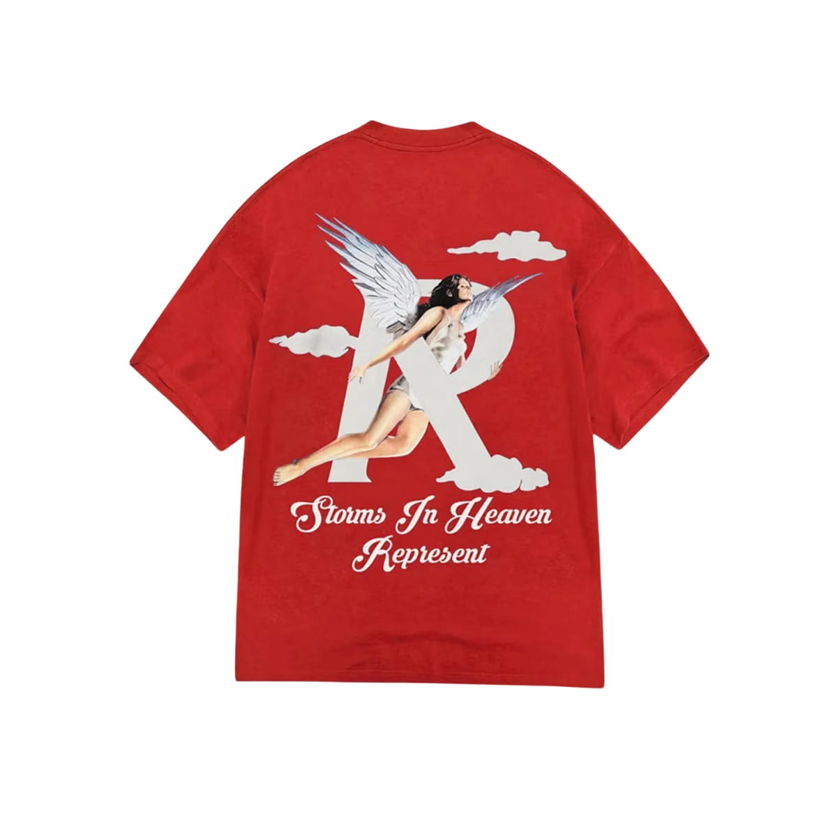 Represent Storms In Heaven T-Shirt Burnt Red