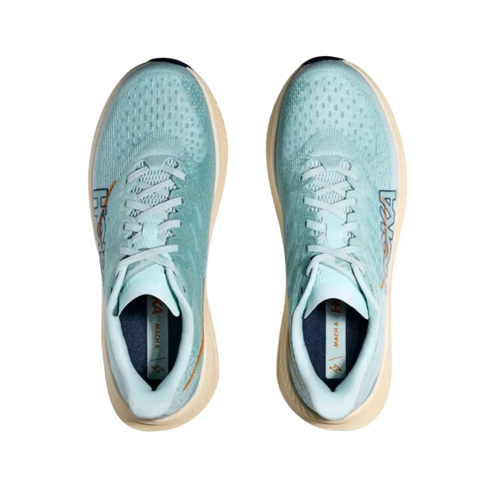 Hoka Mach 6 Clear Sea/Sea Water