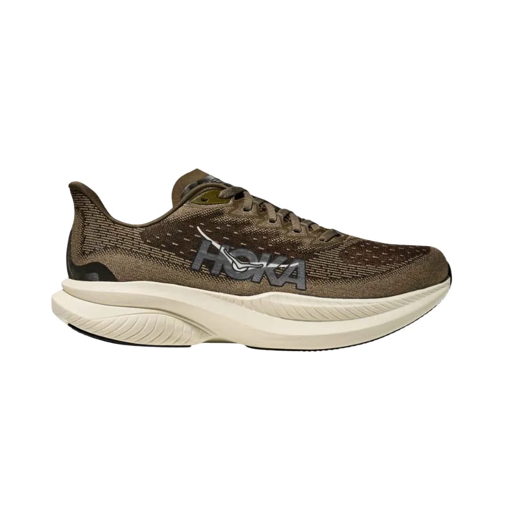 Hoka Mach 6 Antique Olive/Truffle Salt