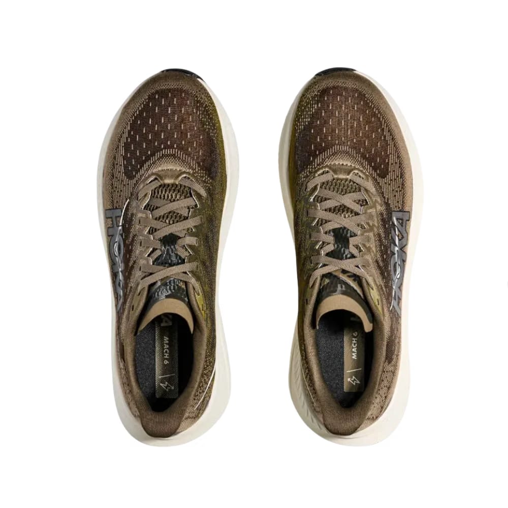 Hoka Mach 6 Antique Olive/Truffle Salt