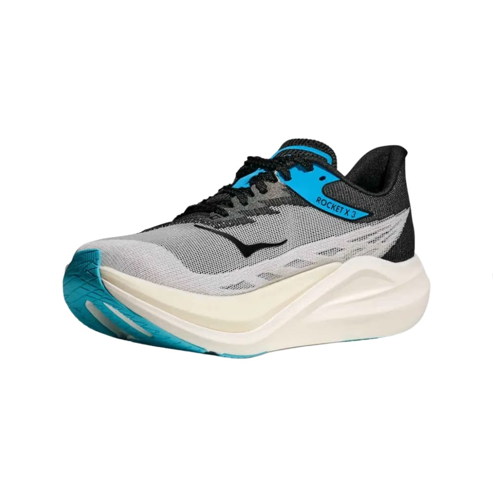Hoka Rocket x 3 White/Black