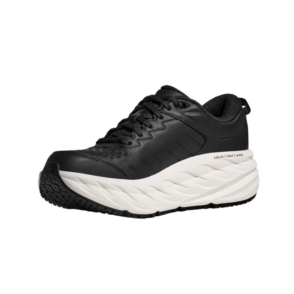 Hoka Bondi SR Carbon Black/White