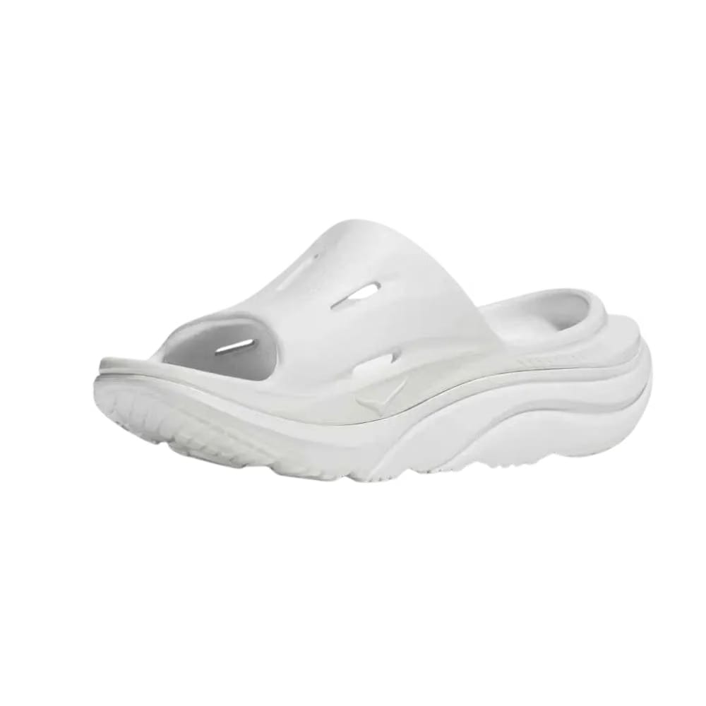 Hoka ORA Recovery Slide 3 White