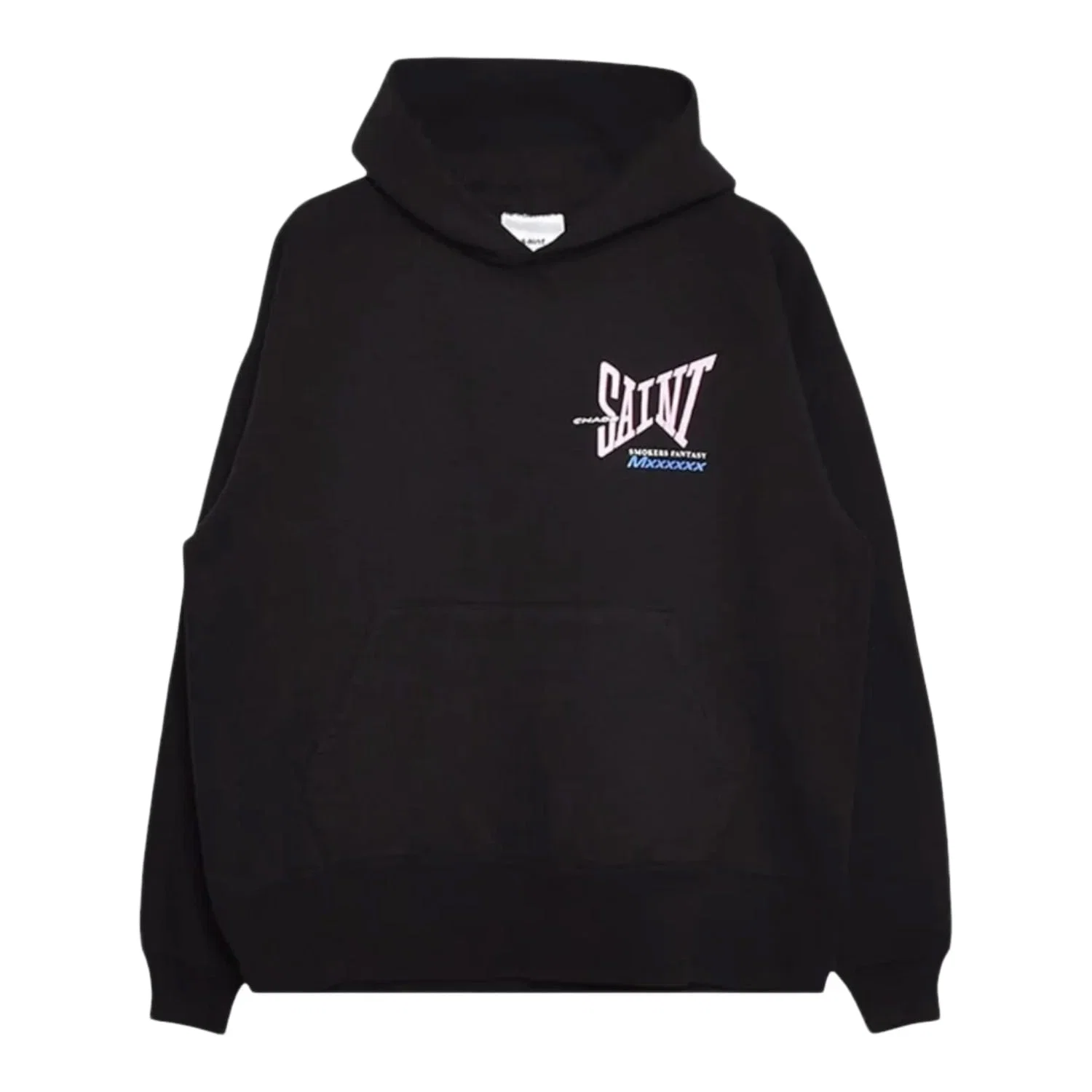 Saint Michael Ribbon Saint Hoodie Black