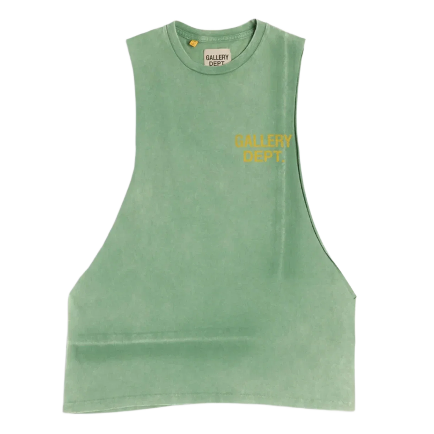 Gallery Dept. Vintage Logo Sleeveless T-Shirt Kelly Green