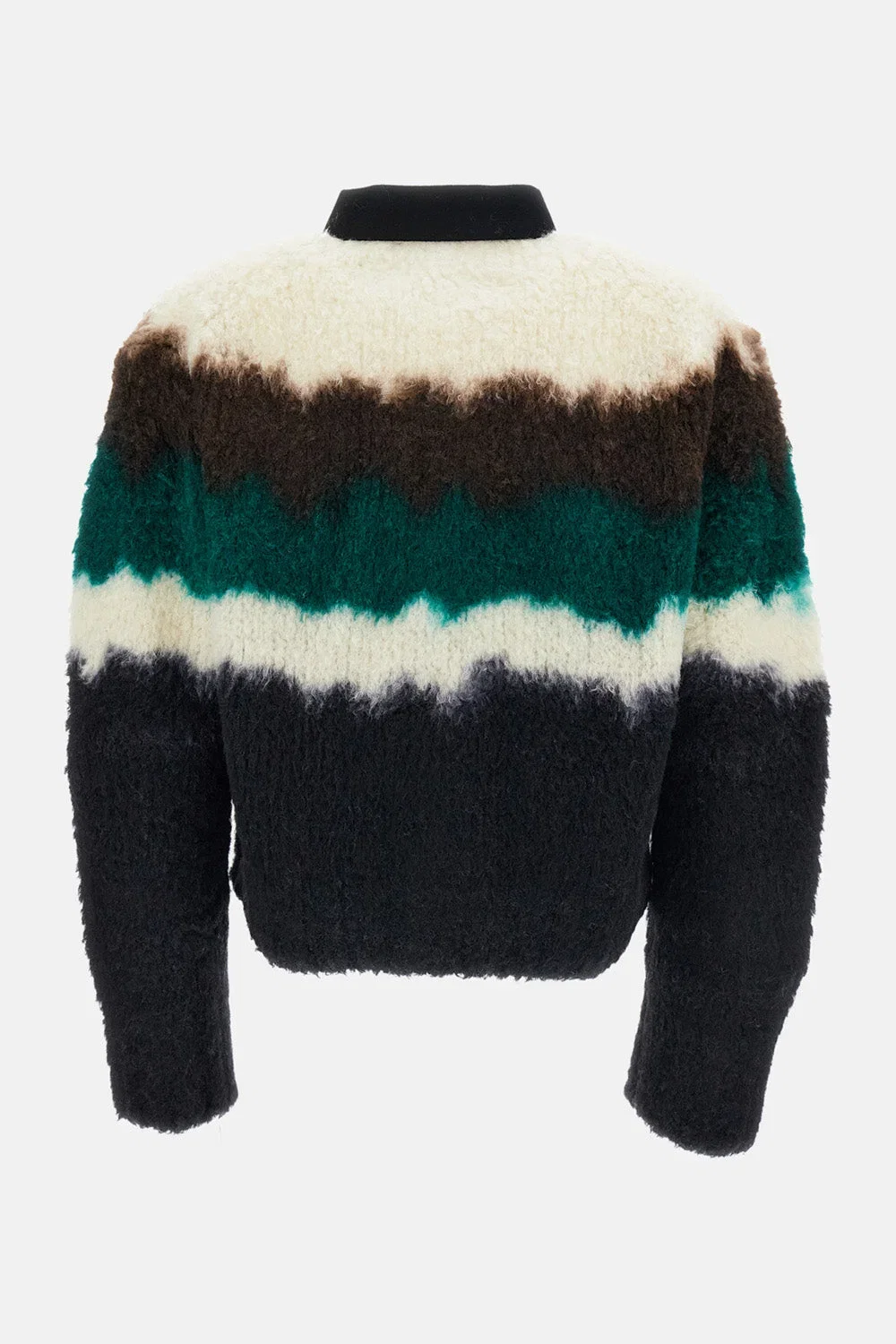 Sacai CARDIGAN IN MAGLIA TINTO CHUSEN